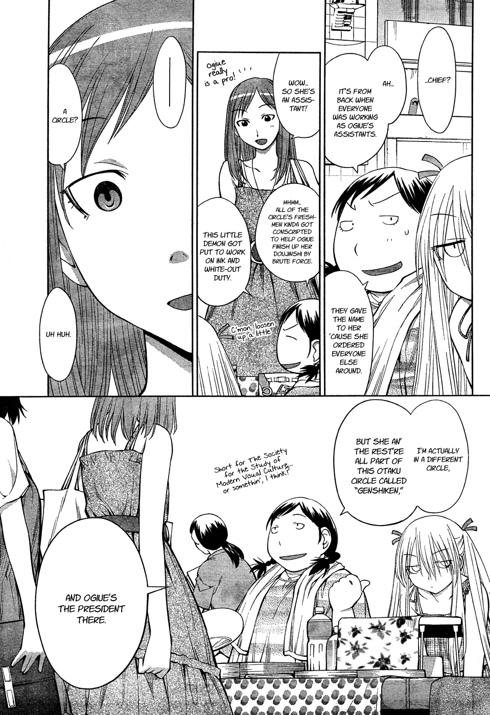 Halaman dari Genshiken Nidaime - The Society for the Study of Modern Visual Culture II Chapter 64