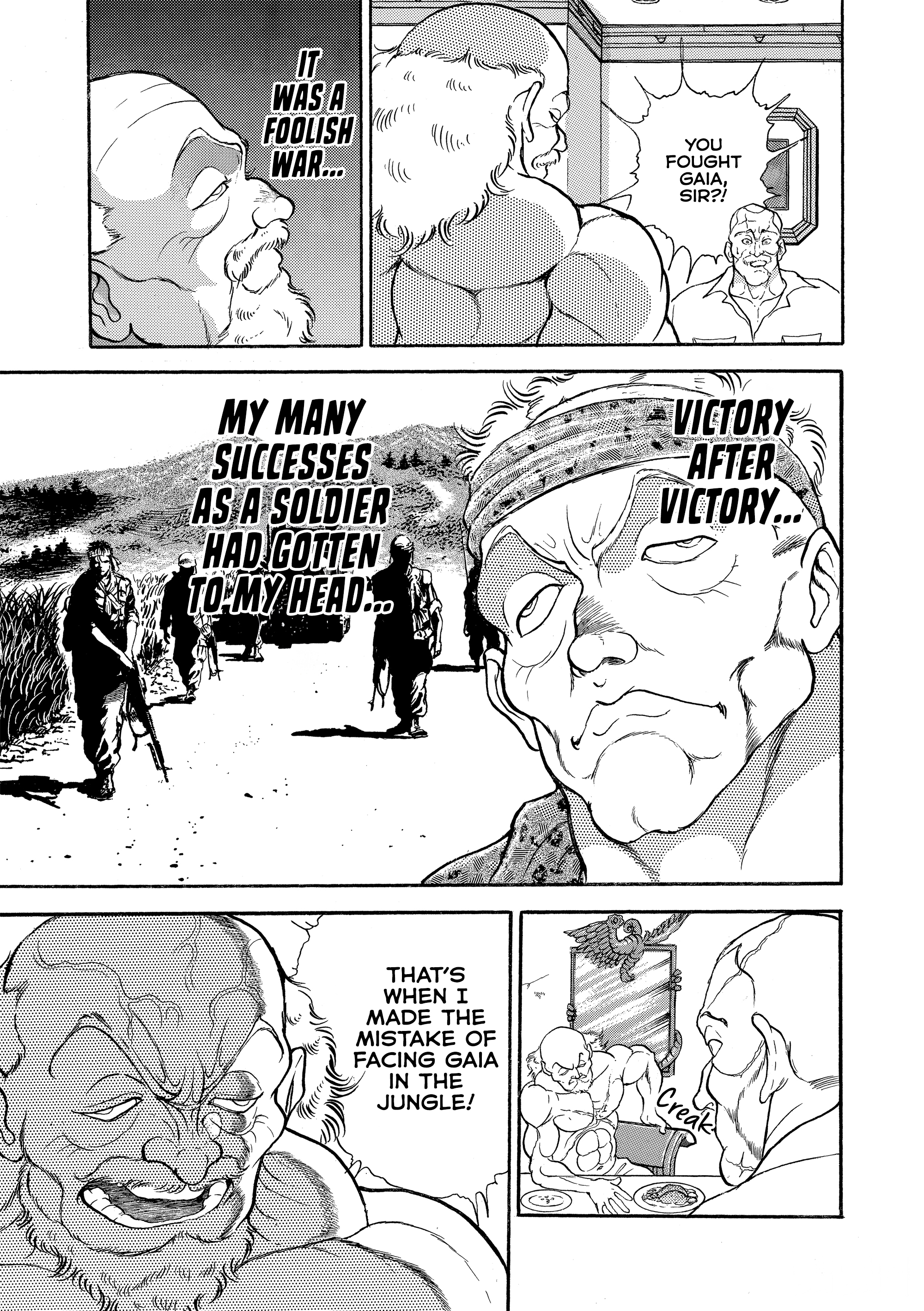 Grappler Baki Chapter 141 Page 12