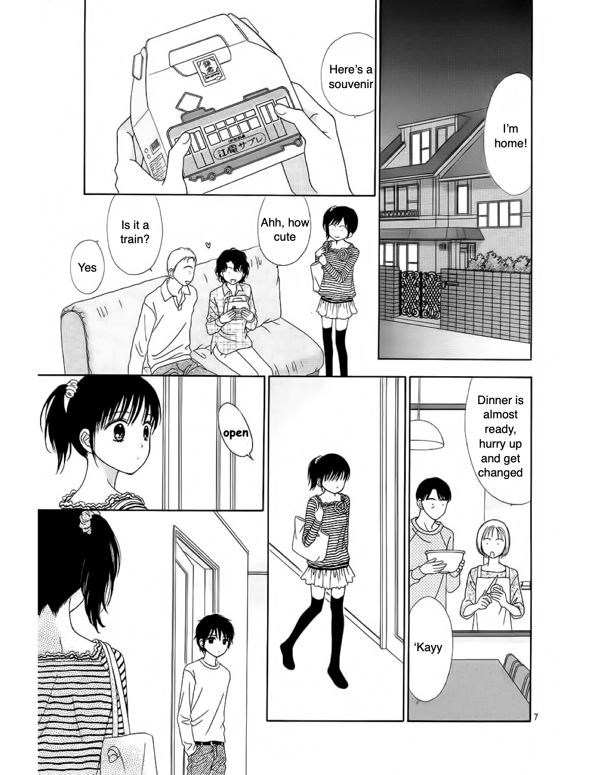 Halaman dari Marmalade Boy Little Chapter 15