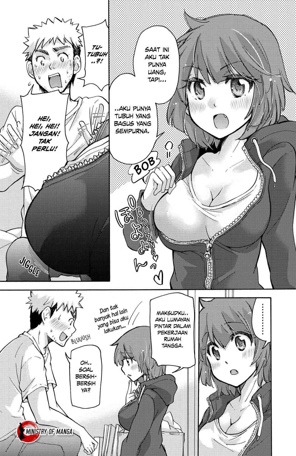 Saki-chan wa Konya mo Pekopeko Chapter 4 - halaman 10