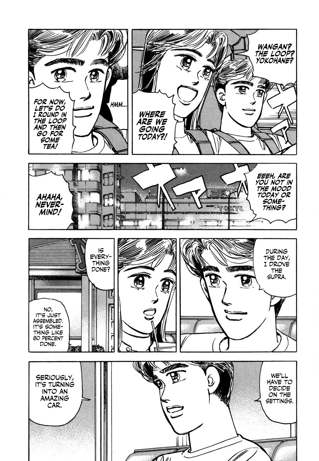 Halaman dari Wangan Midnight Chapter 132
