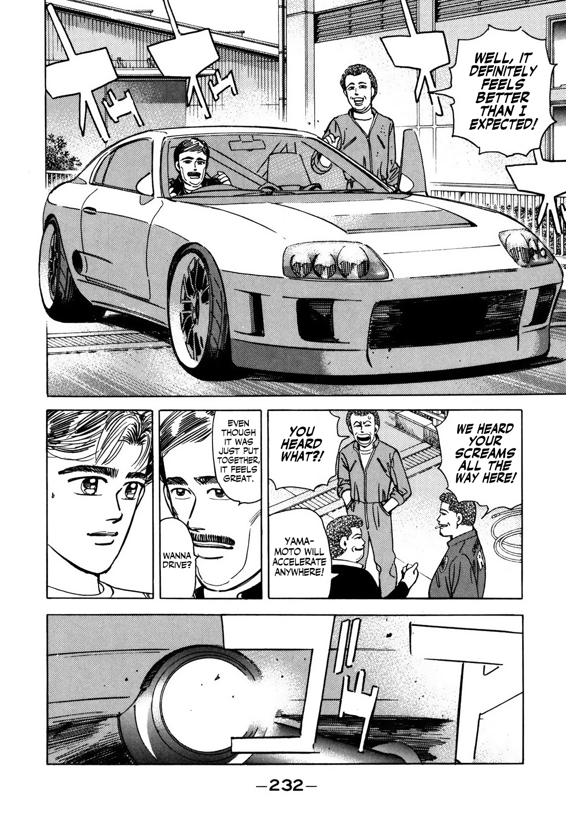 Halaman dari Wangan Midnight Chapter 132