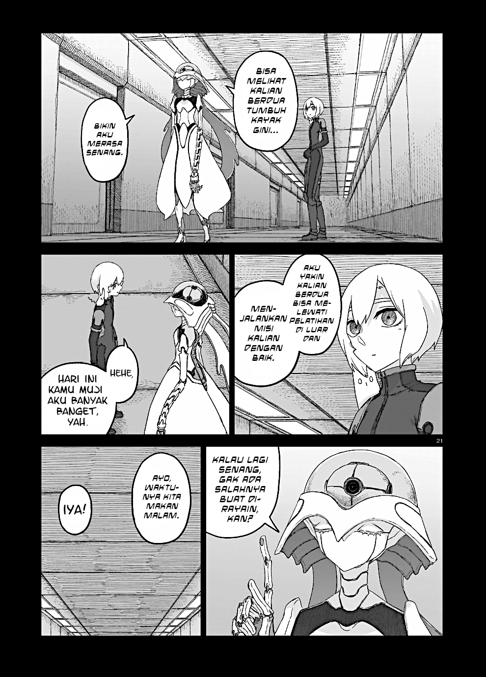 Usuzumi no Hate Chapter 34 - halaman 22