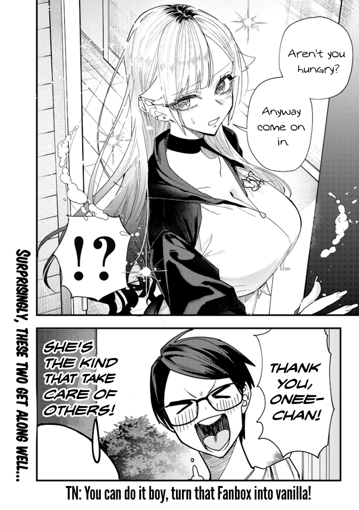 Halaman dari Namaiki na Gal Ane wo Wakaraseru Hanashi Chapter 21.5