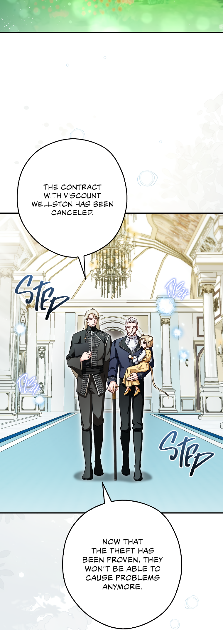 Halaman dari Cinderella's Pocket-Sized Protector Chapter 17