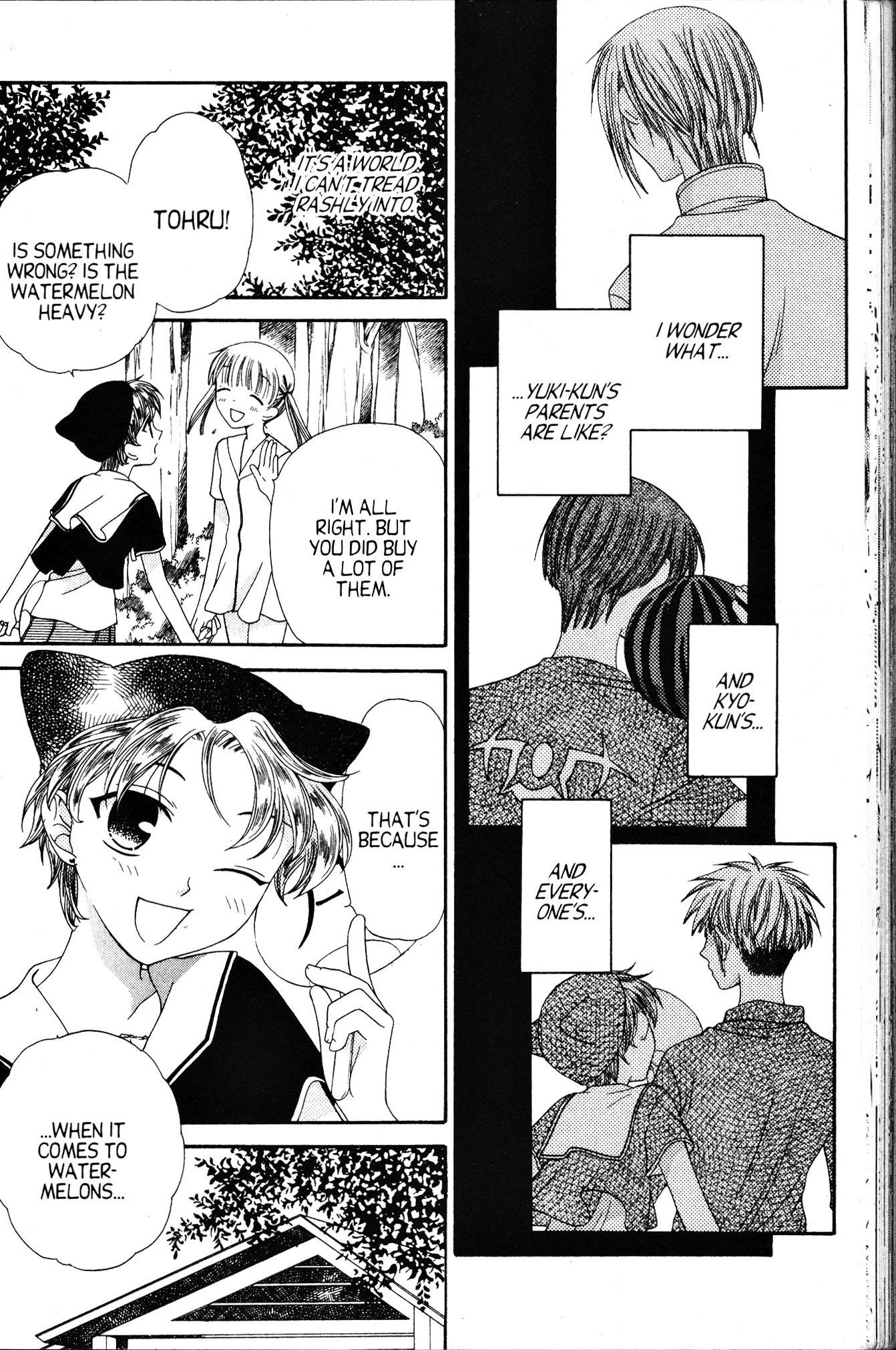 Halaman dari Fruits Basket Chapter 58