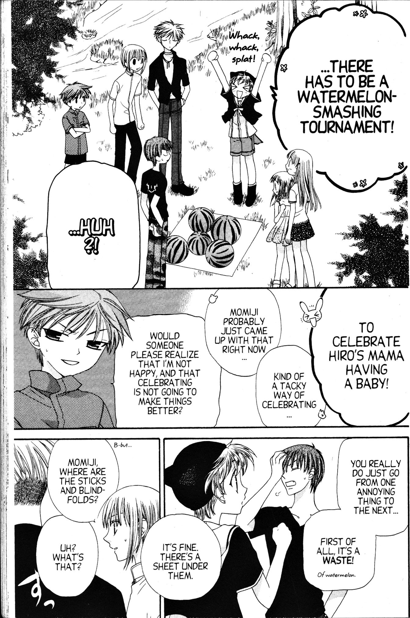 Halaman dari Fruits Basket Chapter 58