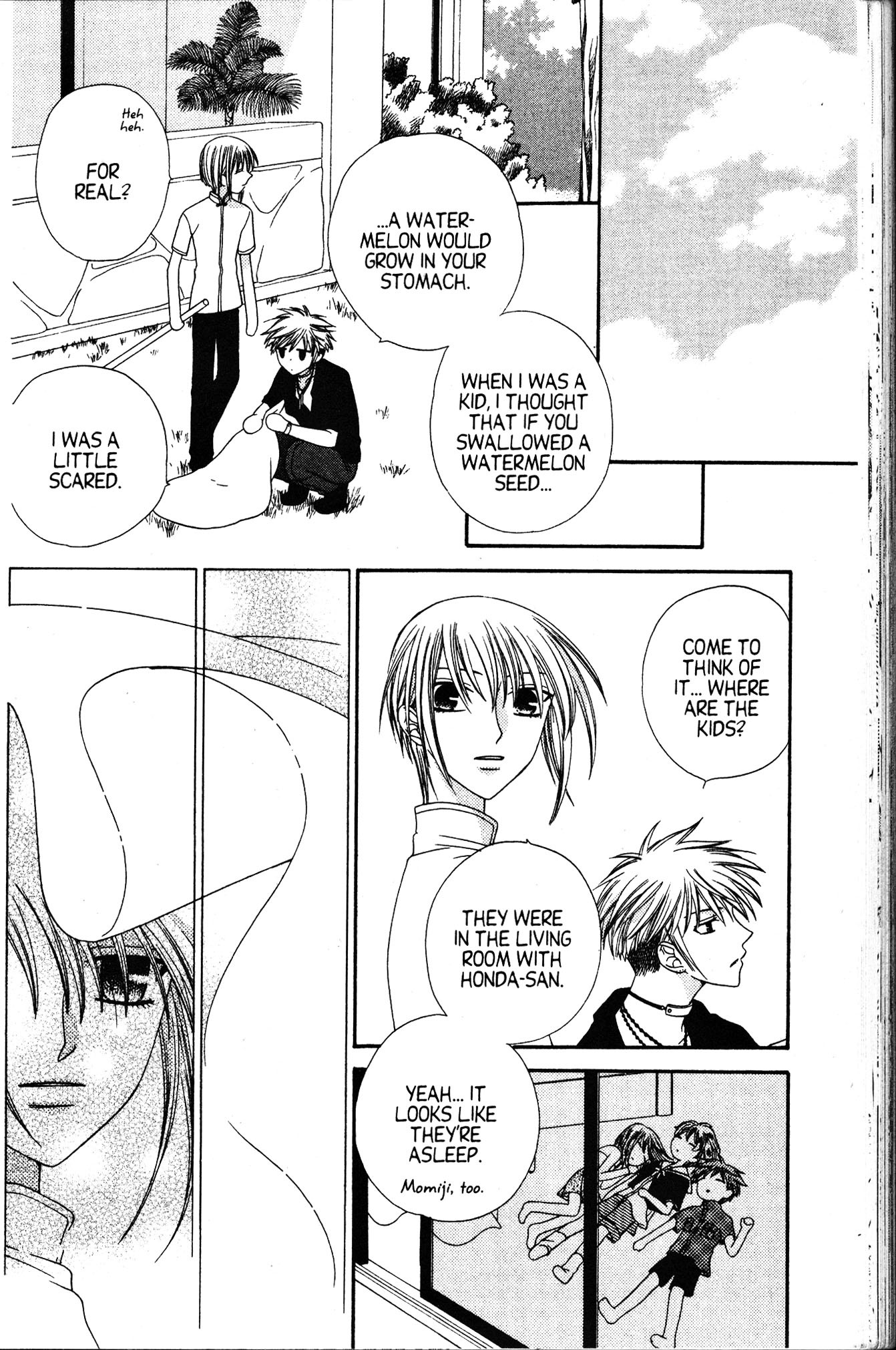Halaman dari Fruits Basket Chapter 58