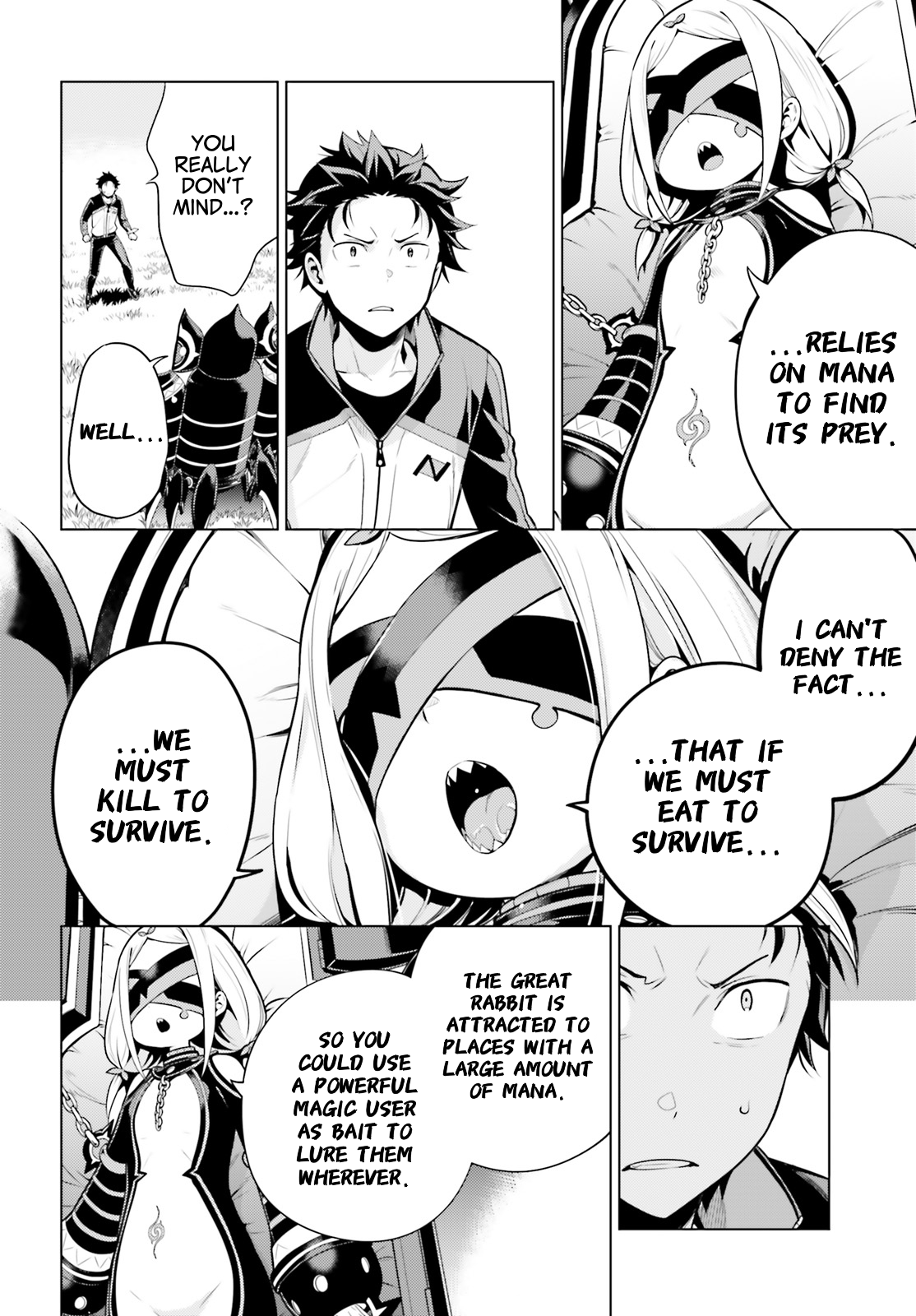 Halaman dari Re:Zero kara Hajimeru Isekai Seikatsu: Dai 4-shou—Seiiki to Gouyoku no Majo Chapter 23