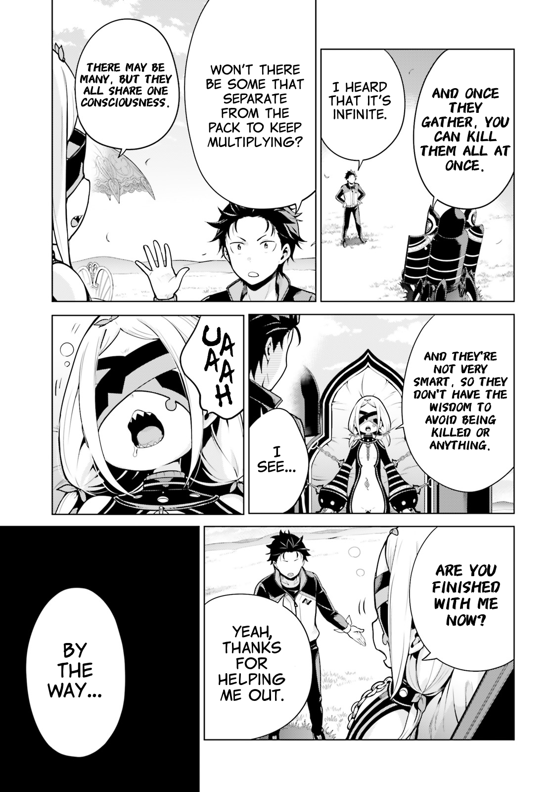 Halaman dari Re:Zero kara Hajimeru Isekai Seikatsu: Dai 4-shou—Seiiki to Gouyoku no Majo Chapter 23