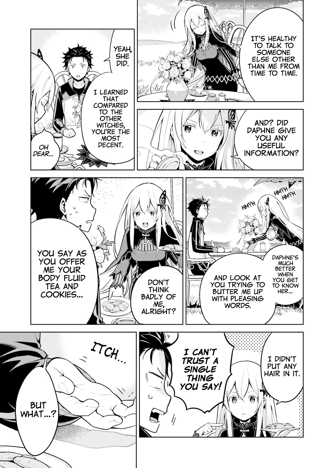 Halaman dari Re:Zero kara Hajimeru Isekai Seikatsu: Dai 4-shou—Seiiki to Gouyoku no Majo Chapter 23