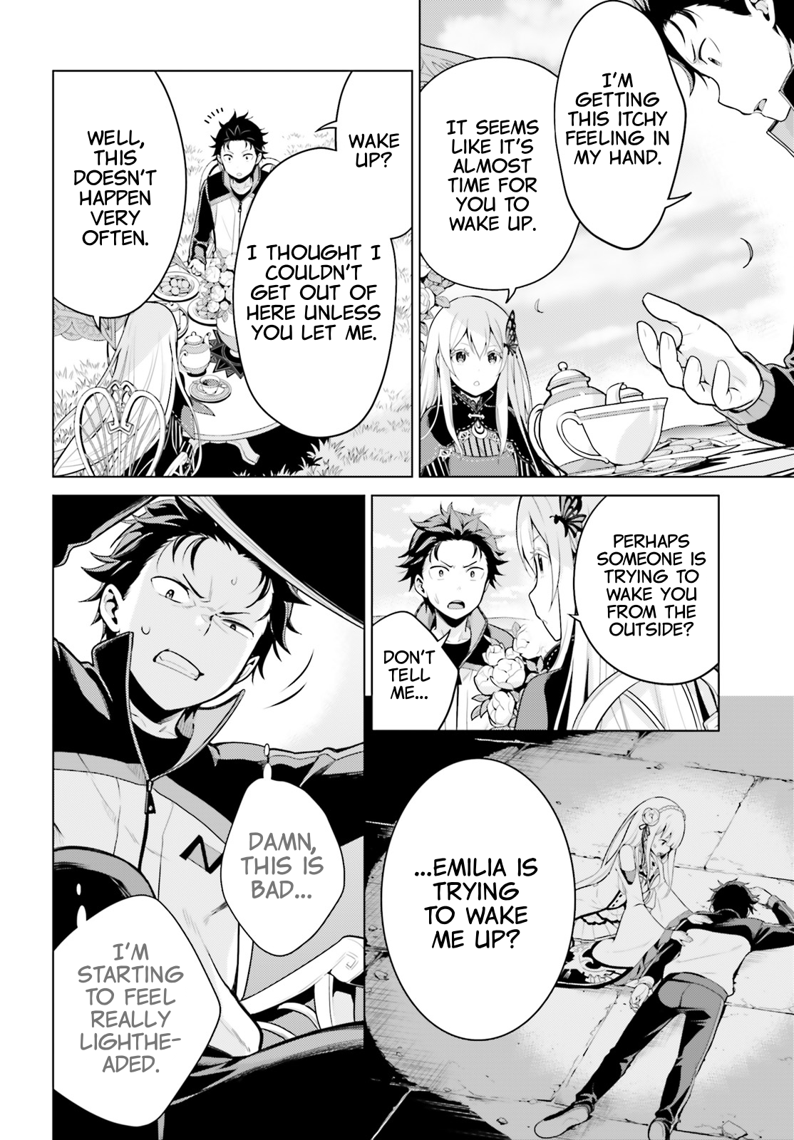 Halaman dari Re:Zero kara Hajimeru Isekai Seikatsu: Dai 4-shou—Seiiki to Gouyoku no Majo Chapter 23