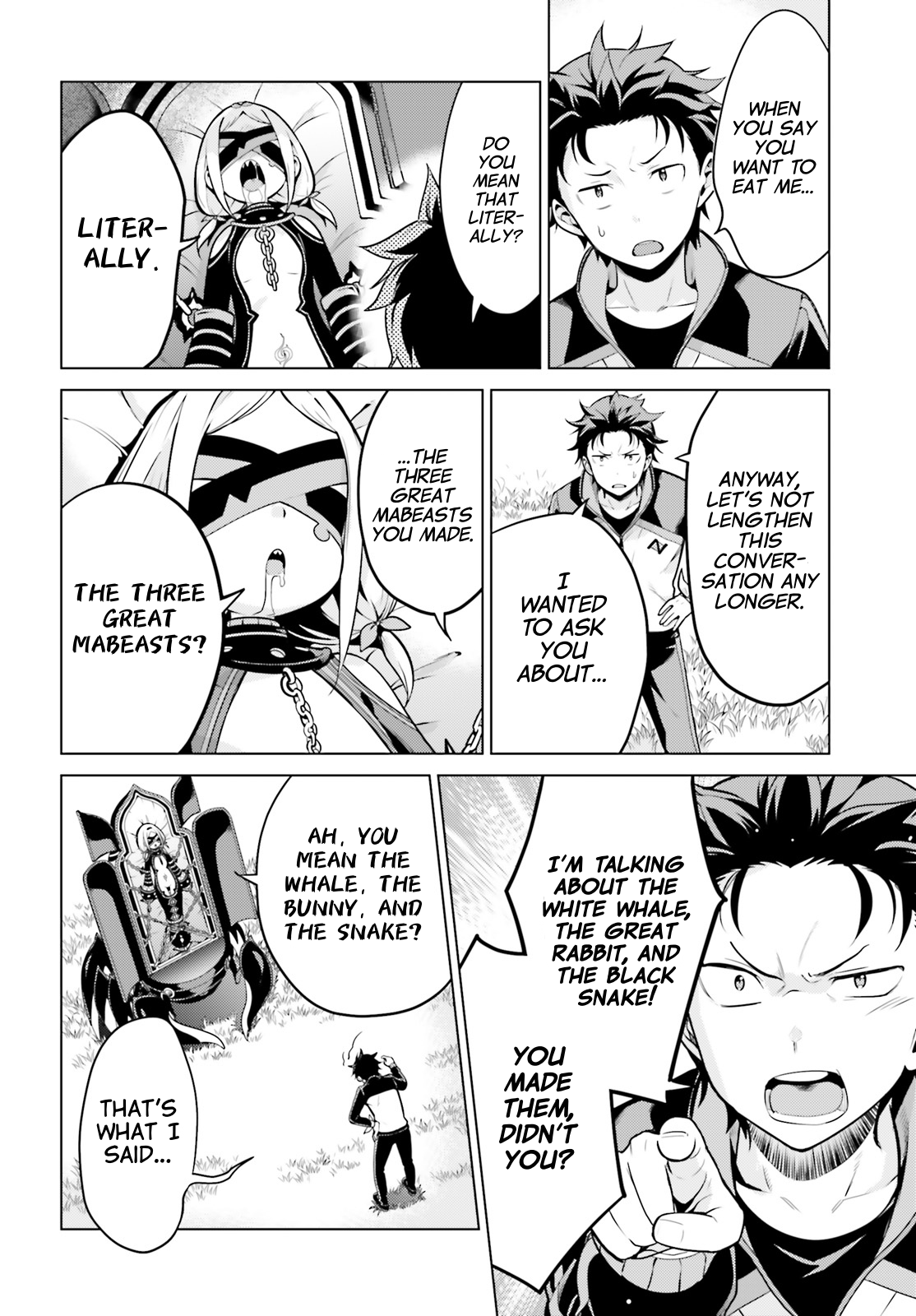 Halaman dari Re:Zero kara Hajimeru Isekai Seikatsu: Dai 4-shou—Seiiki to Gouyoku no Majo Chapter 23