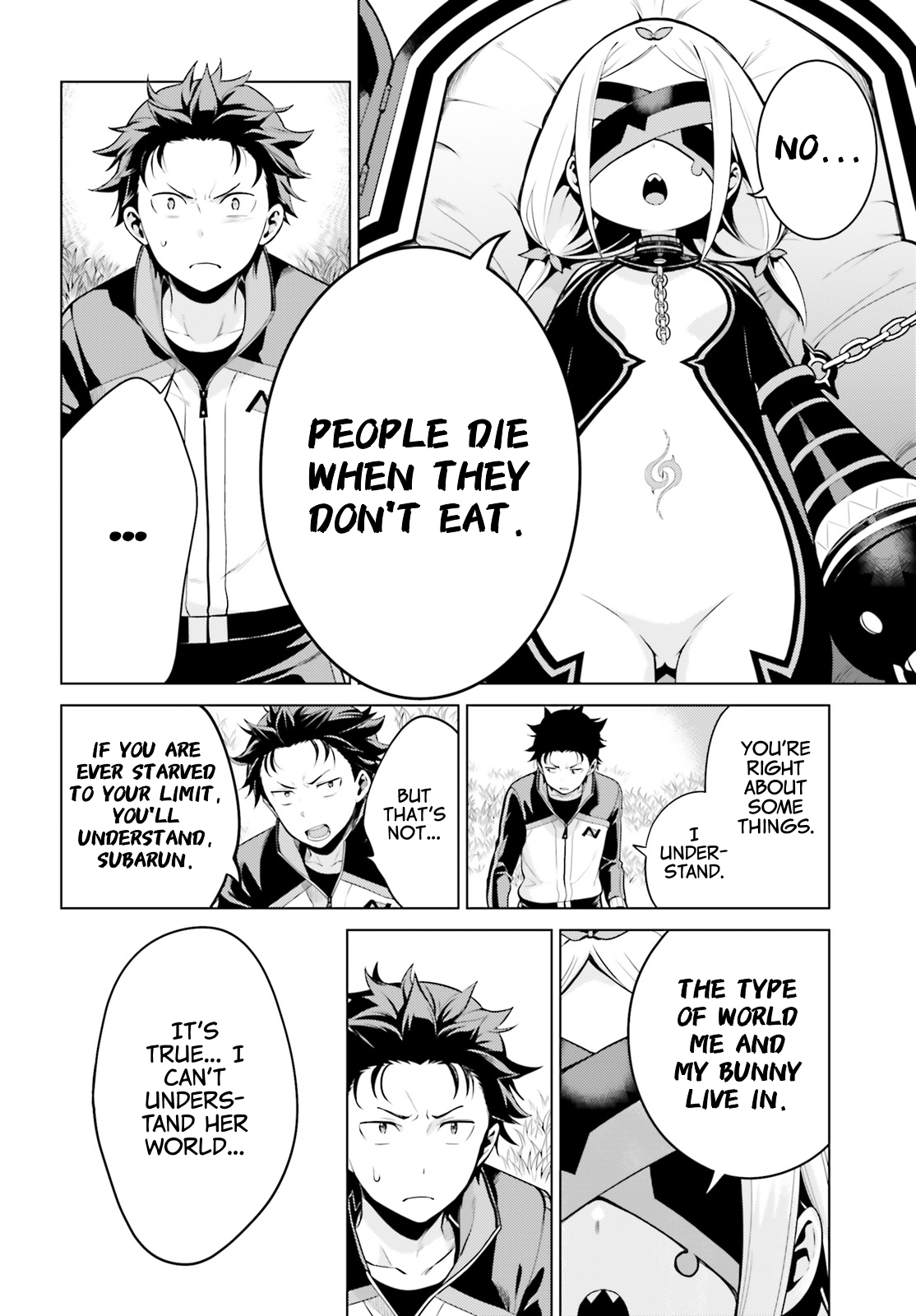 Halaman dari Re:Zero kara Hajimeru Isekai Seikatsu: Dai 4-shou—Seiiki to Gouyoku no Majo Chapter 23