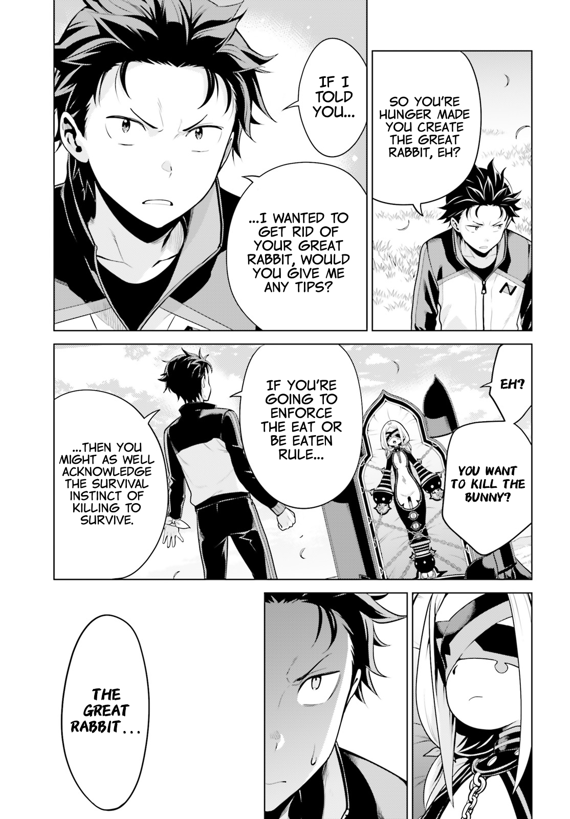 Halaman dari Re:Zero kara Hajimeru Isekai Seikatsu: Dai 4-shou—Seiiki to Gouyoku no Majo Chapter 23