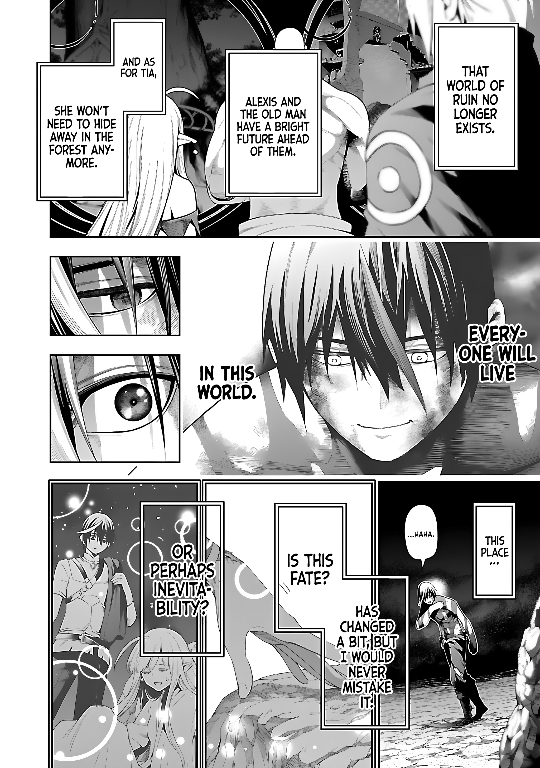 Halaman dari Tsuihousareru Tabi ni Skill wo Te ni Ireta Ore ga, 100 no Isekai de 2-shuume Musou Chapter 17