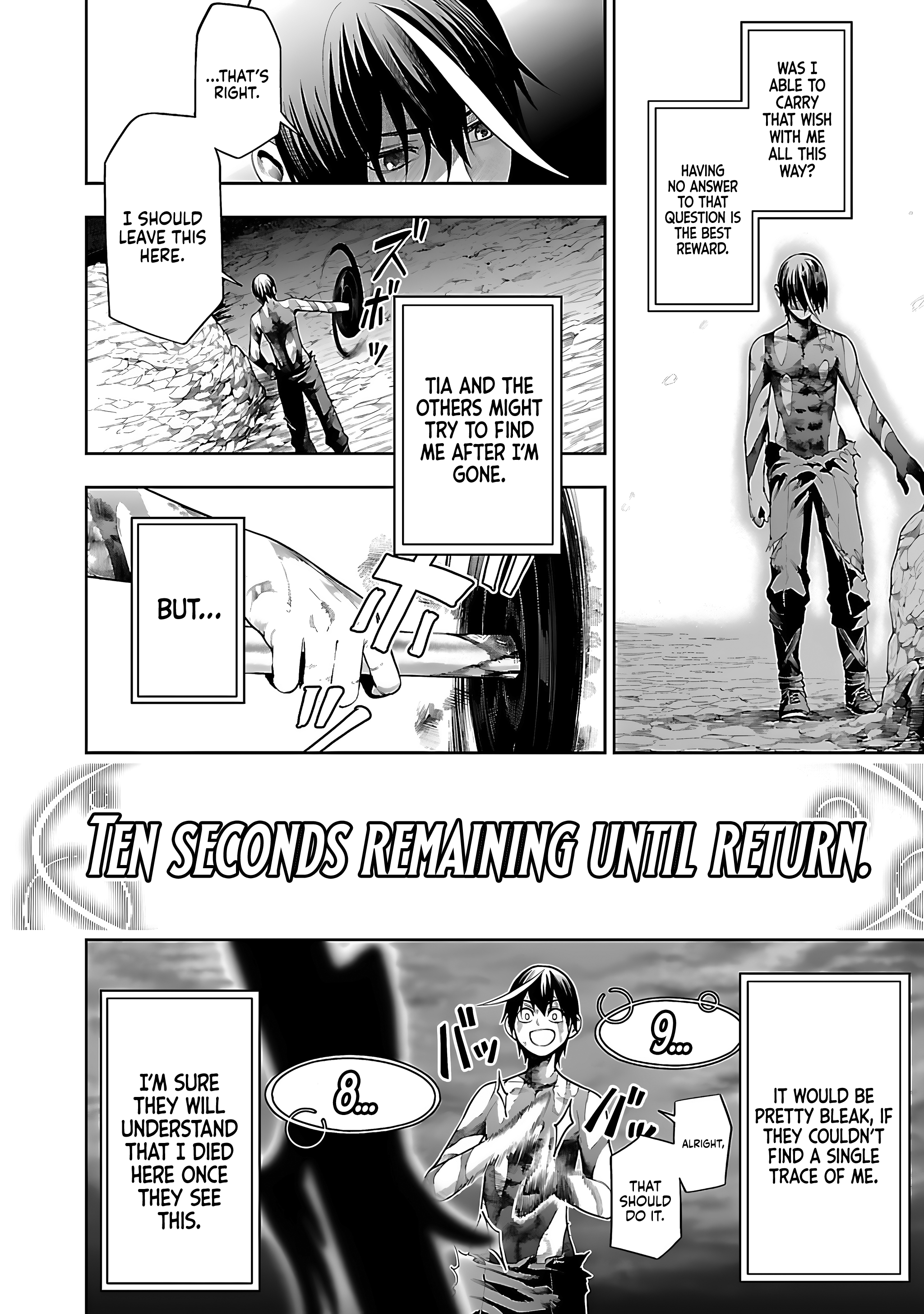 Halaman dari Tsuihousareru Tabi ni Skill wo Te ni Ireta Ore ga, 100 no Isekai de 2-shuume Musou Chapter 17
