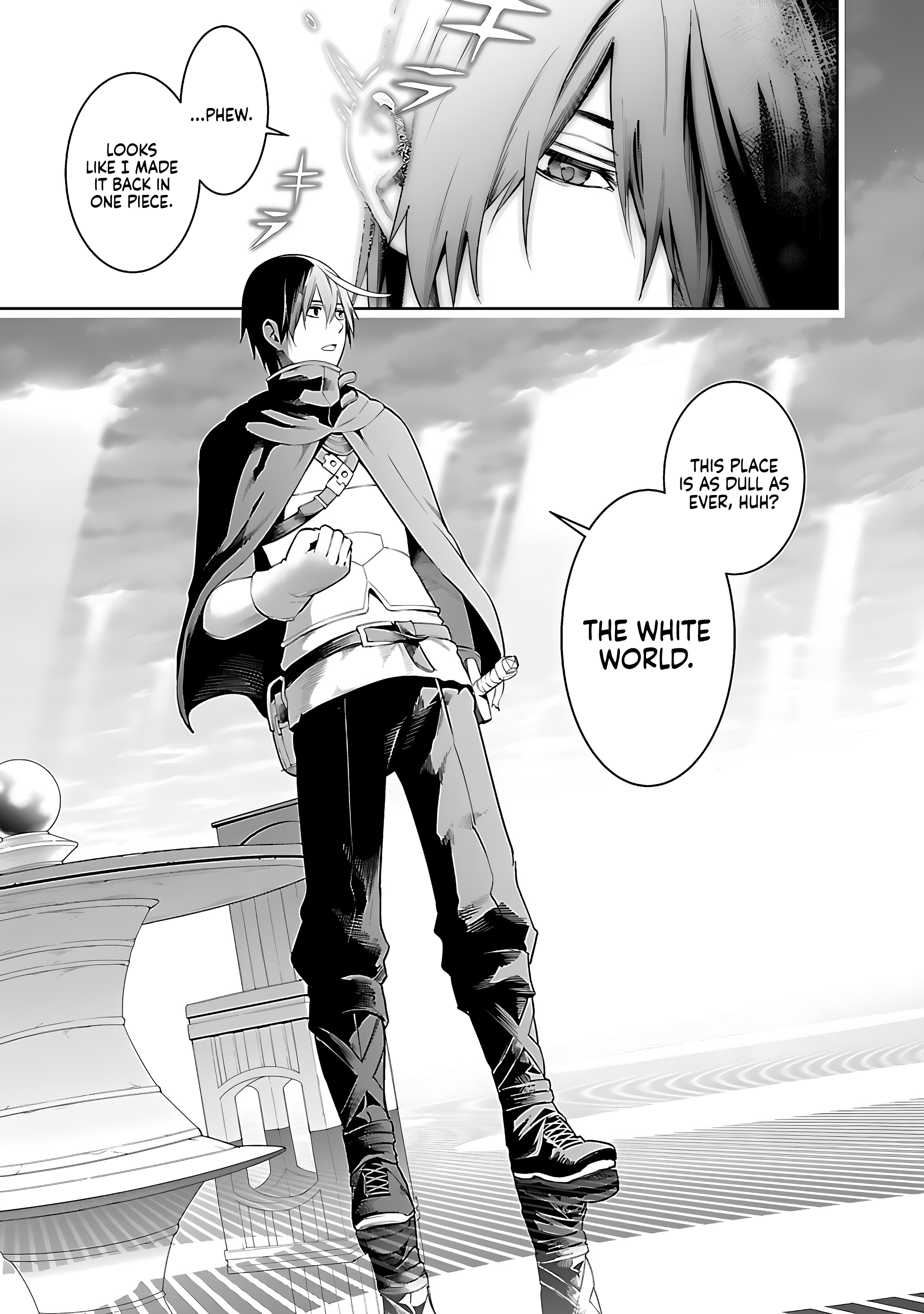 Halaman dari Tsuihousareru Tabi ni Skill wo Te ni Ireta Ore ga, 100 no Isekai de 2-shuume Musou Chapter 17