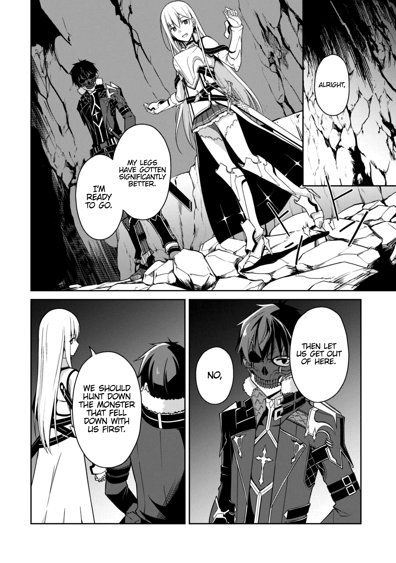 Halaman dari Boushoku no Berserk ~Ore dake Level to Iu Gainen wo Toppa suru~ Chapter 25