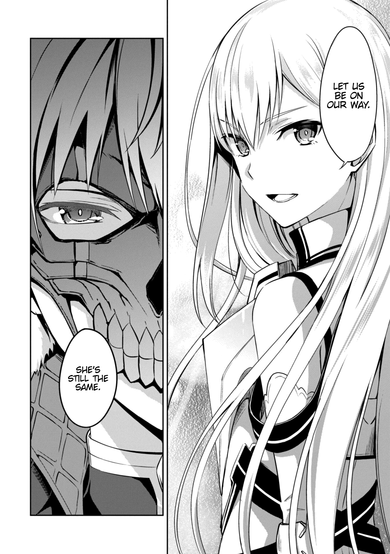 Halaman dari Boushoku no Berserk ~Ore dake Level to Iu Gainen wo Toppa suru~ Chapter 25