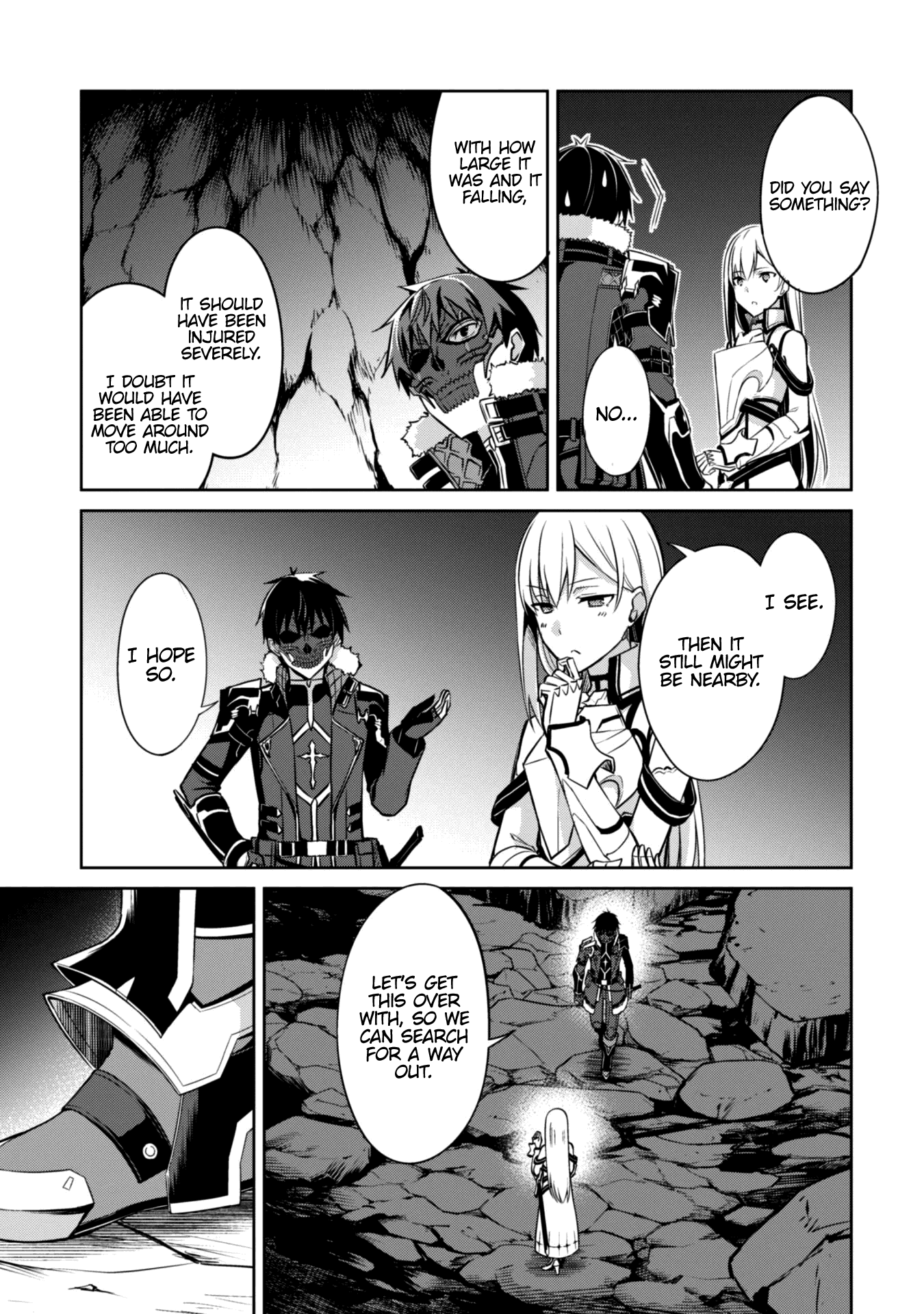 Halaman dari Boushoku no Berserk ~Ore dake Level to Iu Gainen wo Toppa suru~ Chapter 25