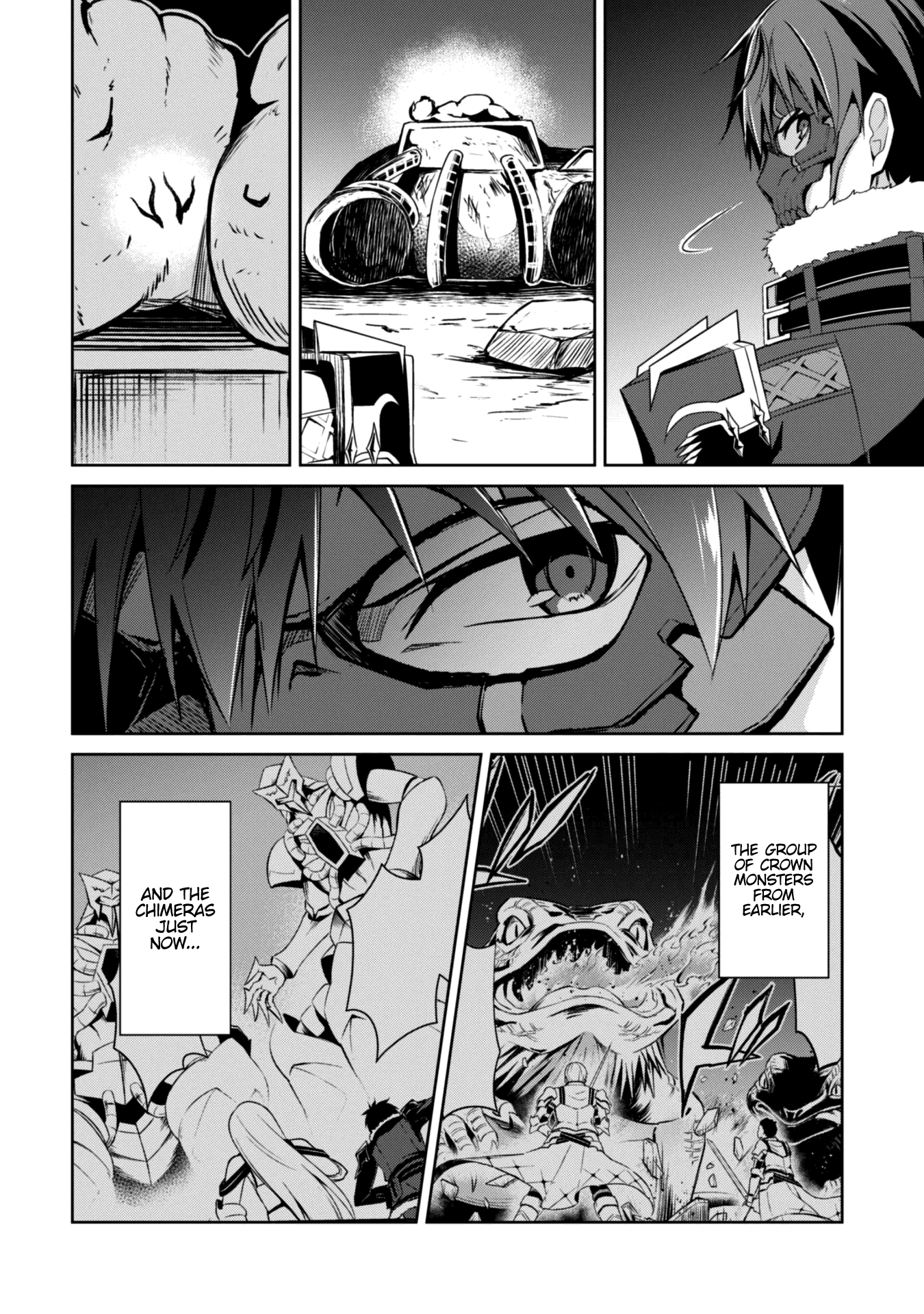 Halaman dari Boushoku no Berserk ~Ore dake Level to Iu Gainen wo Toppa suru~ Chapter 25