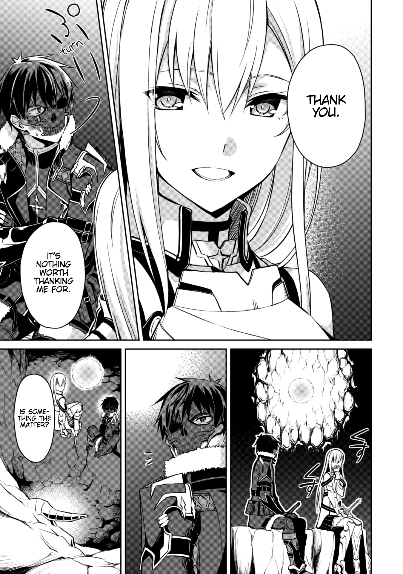 Halaman dari Boushoku no Berserk ~Ore dake Level to Iu Gainen wo Toppa suru~ Chapter 25