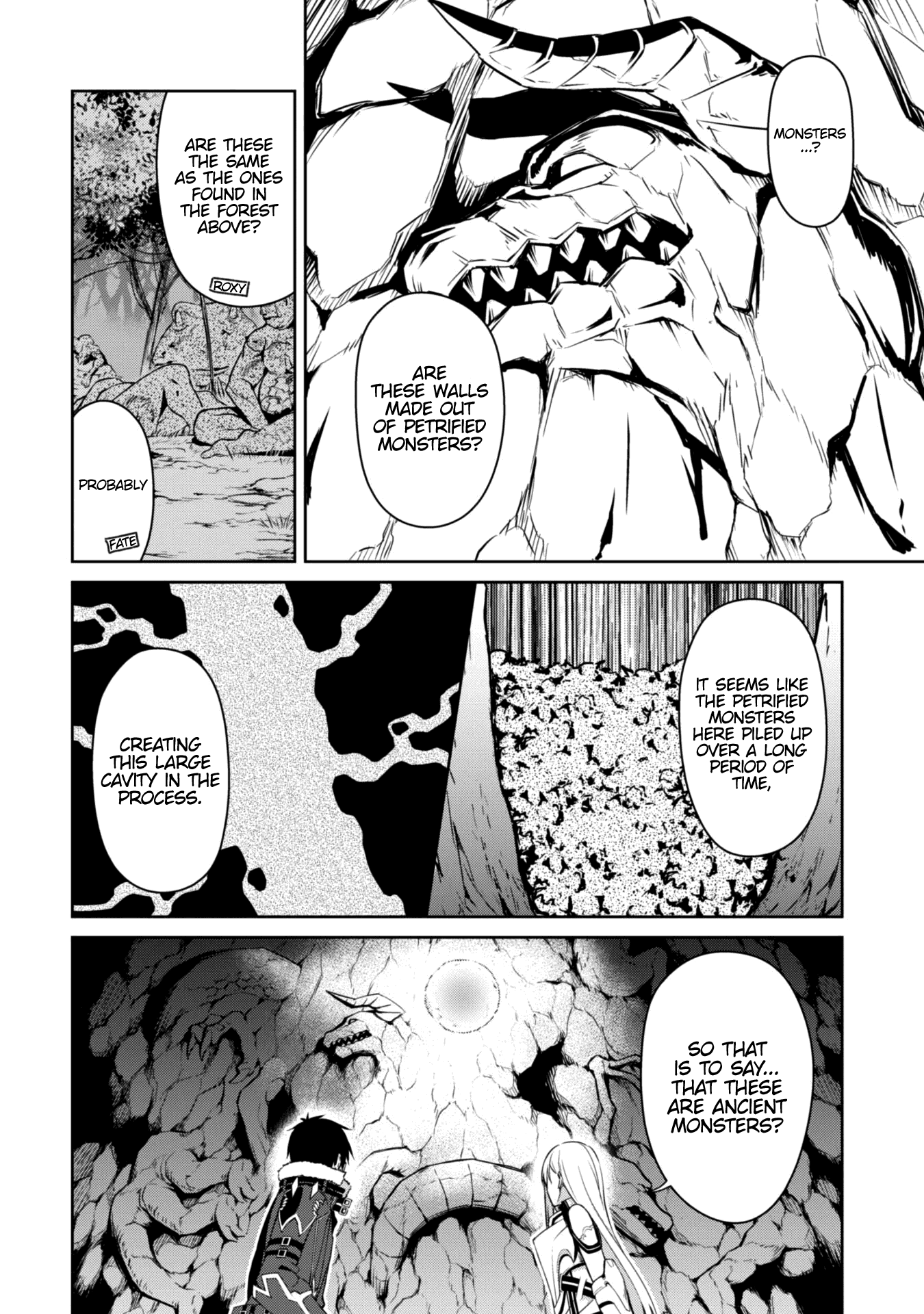 Halaman dari Boushoku no Berserk ~Ore dake Level to Iu Gainen wo Toppa suru~ Chapter 25