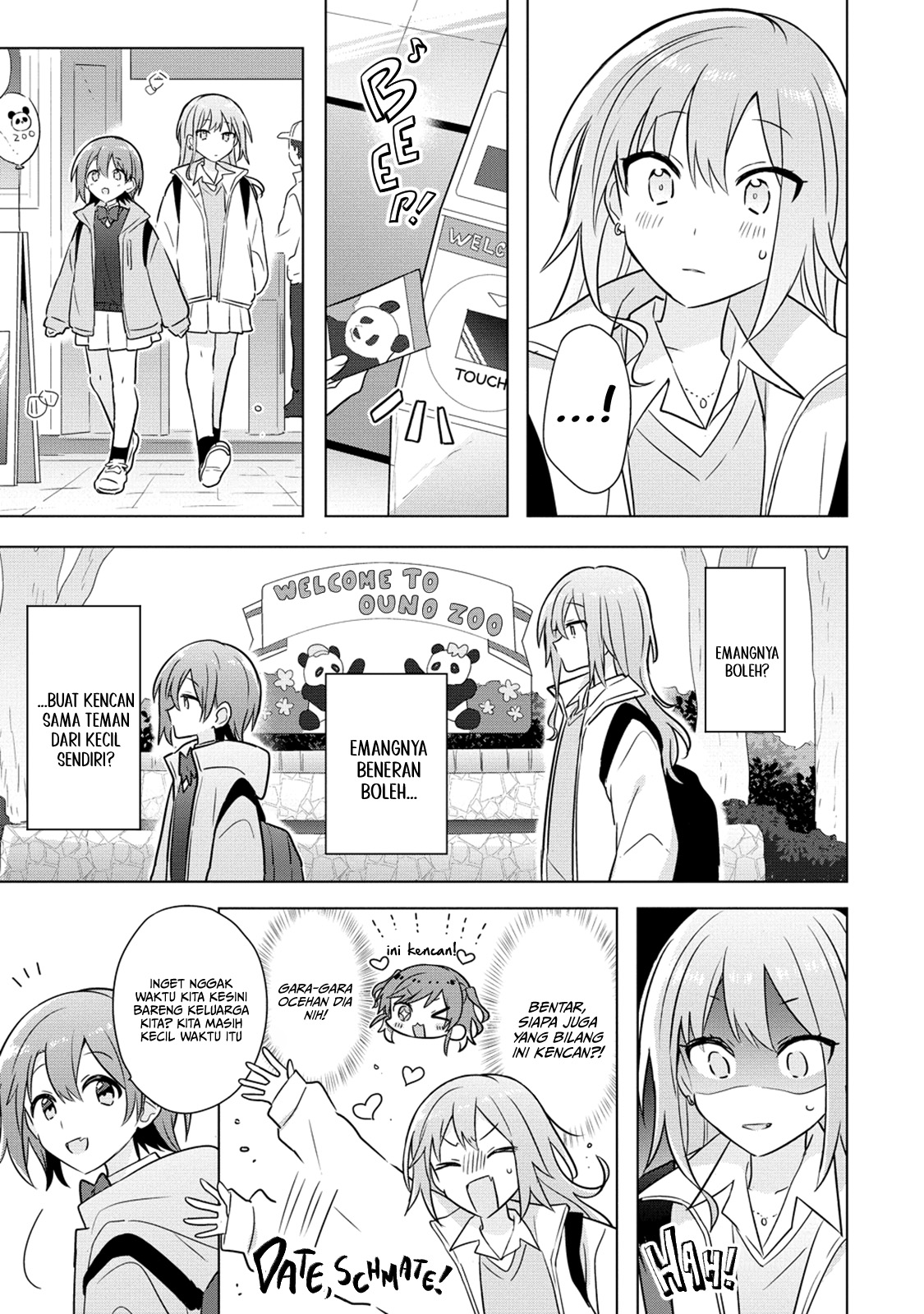 Doushitara Osananajimi no Kanojo ni Naremasu ka!? Chapter 27 - halaman 8