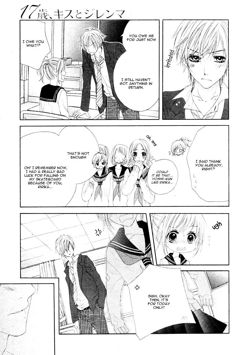 Halaman dari 17-sai, Kiss to Dilemma Chapter 9
