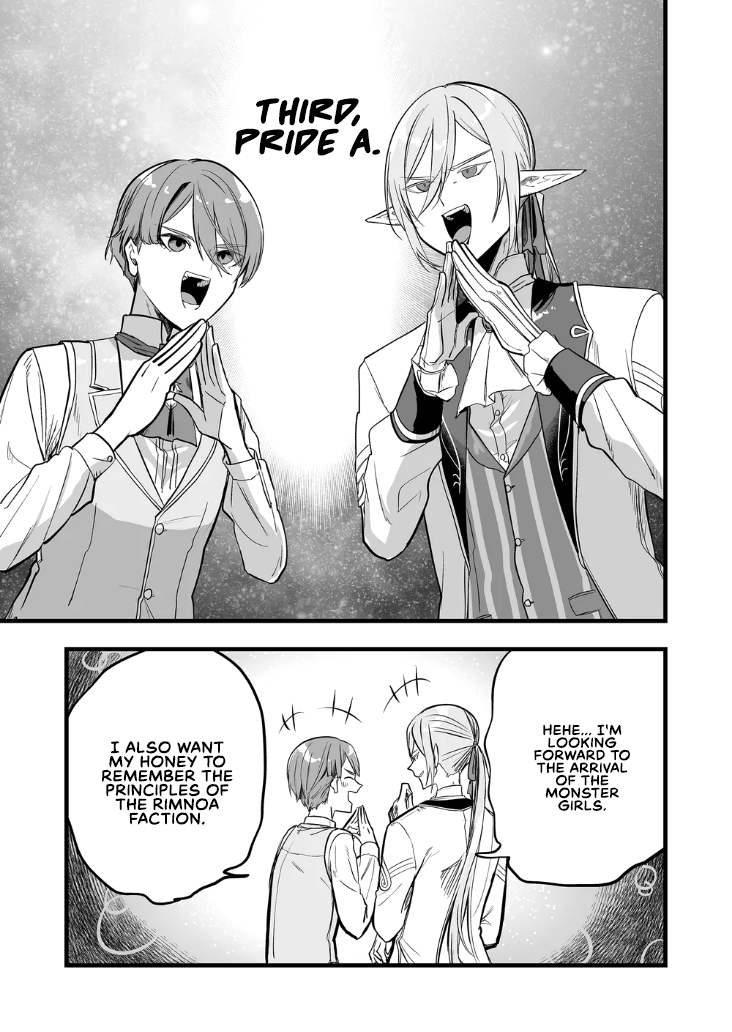 Halaman dari "Ano Toki Tasukete Itadaita Monster Musume desu." Isekai Ossan Kyoushi Totsuzen no Moteki ni Konwaku suru Chapter 12