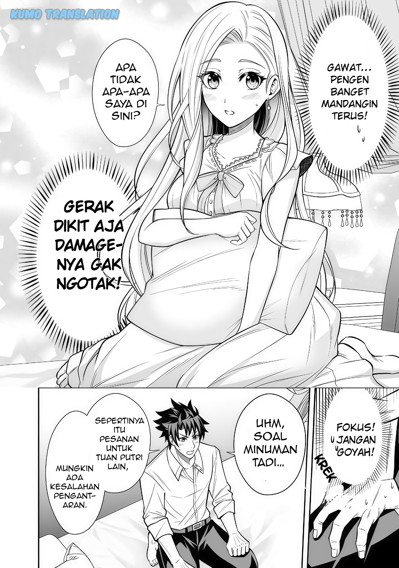 Ringoku kara Kita Yome ga Kawaisugite Doushiyou. Chapter 7.1 - halaman 9