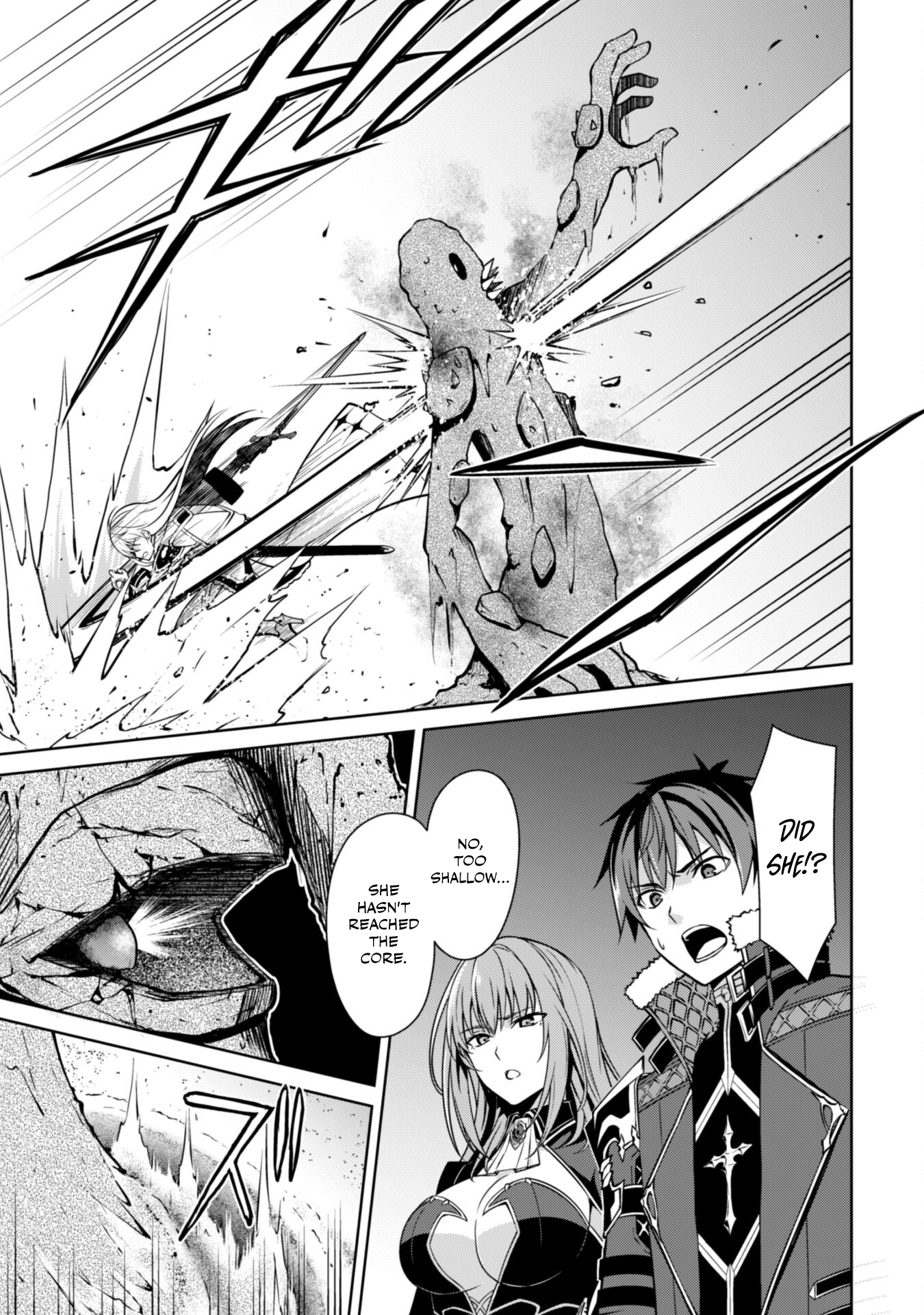 Halaman dari Boushoku no Berserk ~Ore dake Level to Iu Gainen wo Toppa suru~ Chapter 59