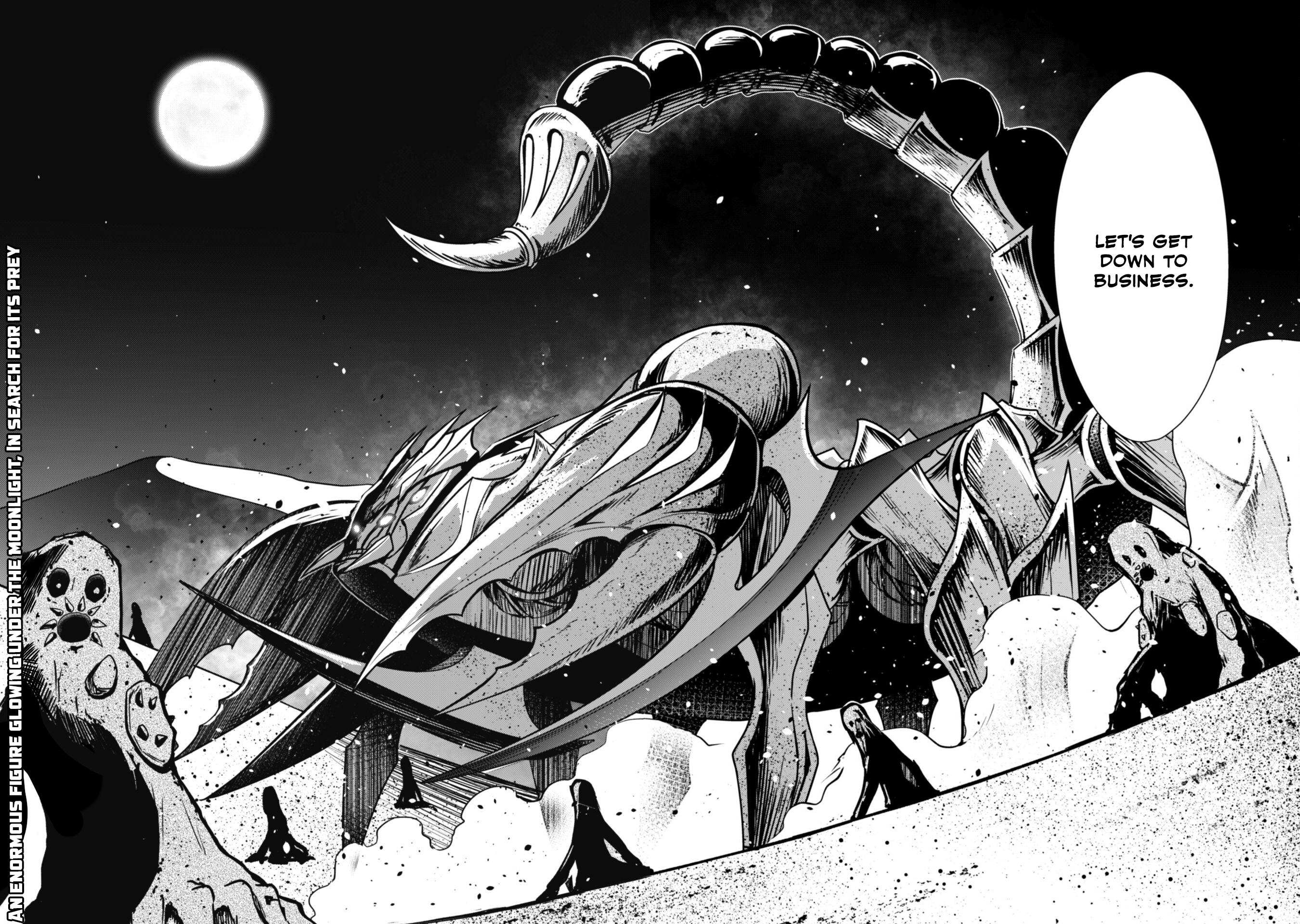 Halaman dari Boushoku no Berserk ~Ore dake Level to Iu Gainen wo Toppa suru~ Chapter 59