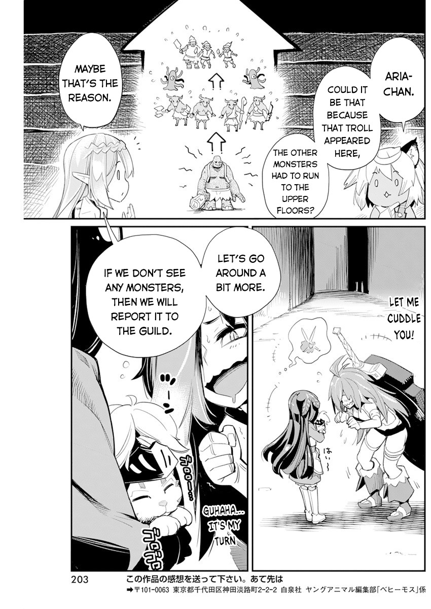 Halaman dari S-Rank Monster no "Behemoth" Dakedo, Neko to Machigawarete Elf Musume no Pet to Shite Kurashitemasu Chapter 43