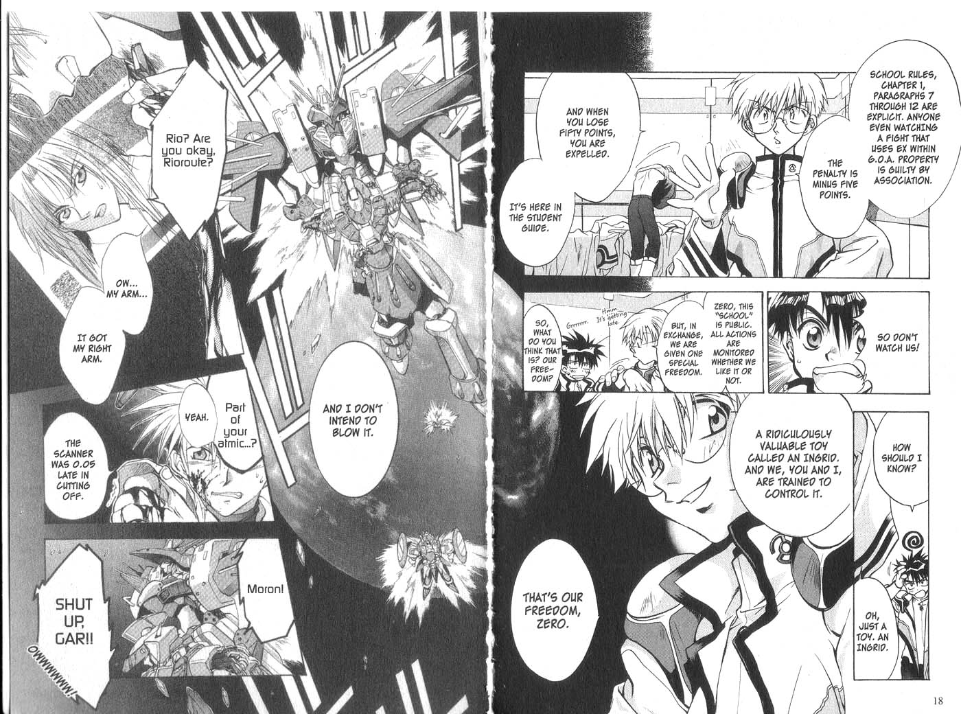Halaman dari Megami Kouhosei Chapter 6