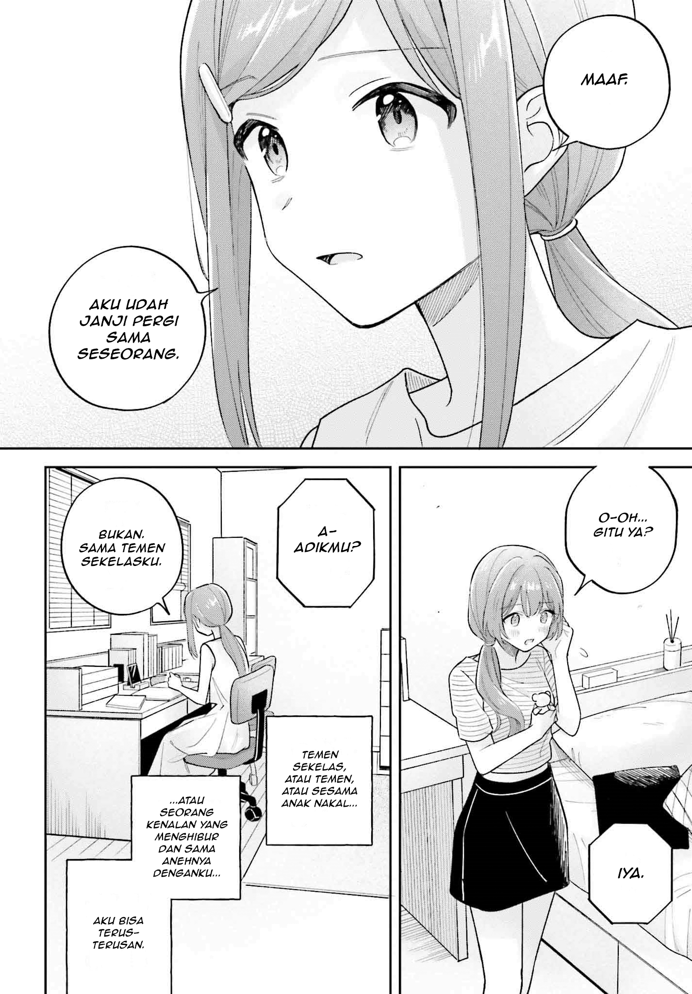 Adachi to Shimamura Chapter 37.3 - halaman 10