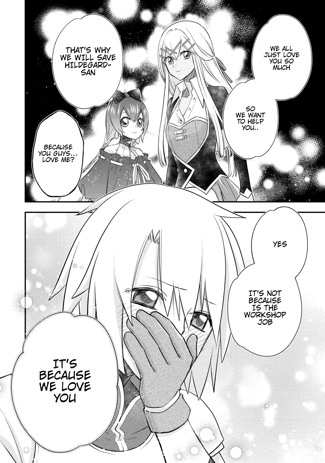 Halaman dari Kanchigai no Atelier Meister - Eiyuu Party no Moto Zatsuyougakari ga, Jitsu wa Sentou Igai ga SSS Rank Datta to Iu Yoku Aru Hanashi Chapter 39