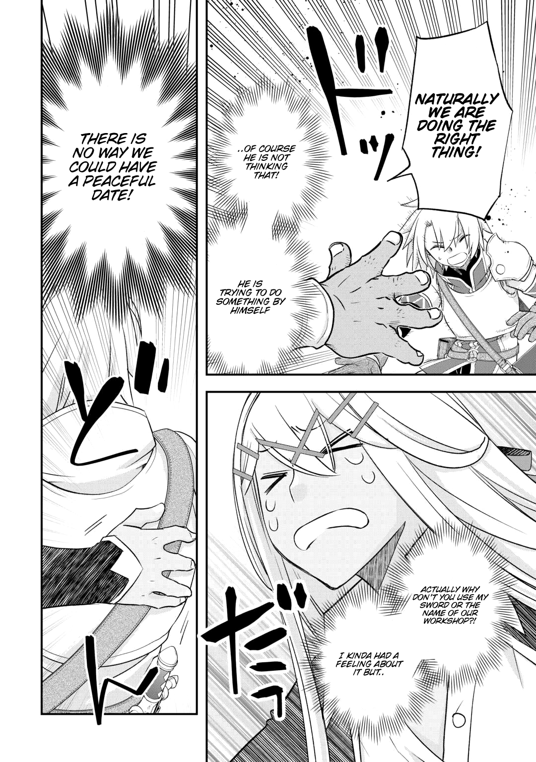 Halaman dari Kanchigai no Atelier Meister - Eiyuu Party no Moto Zatsuyougakari ga, Jitsu wa Sentou Igai ga SSS Rank Datta to Iu Yoku Aru Hanashi Chapter 39