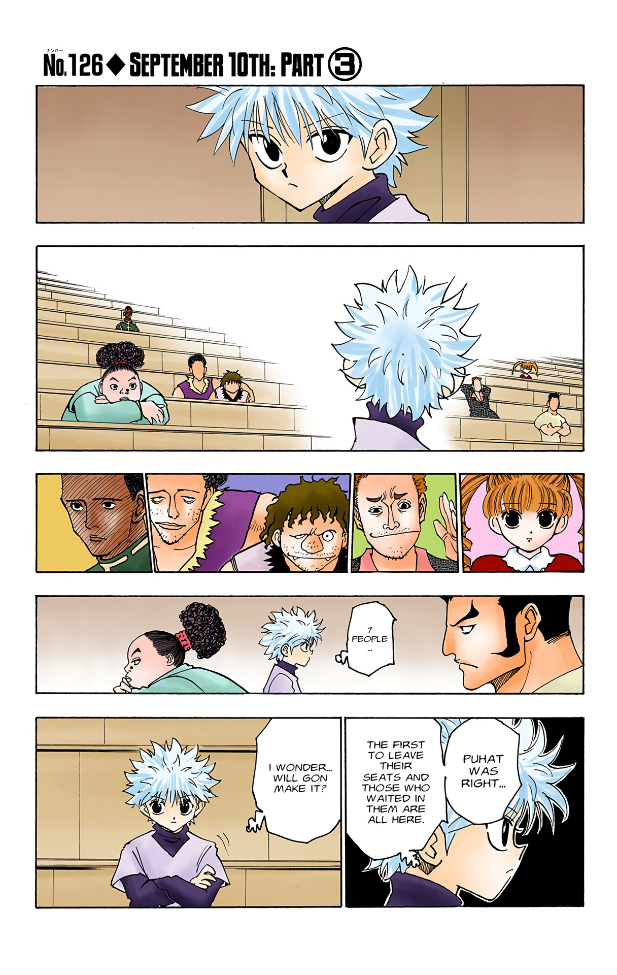 Halaman dari HUNTER x HUNTER (Official Colored) Chapter 126