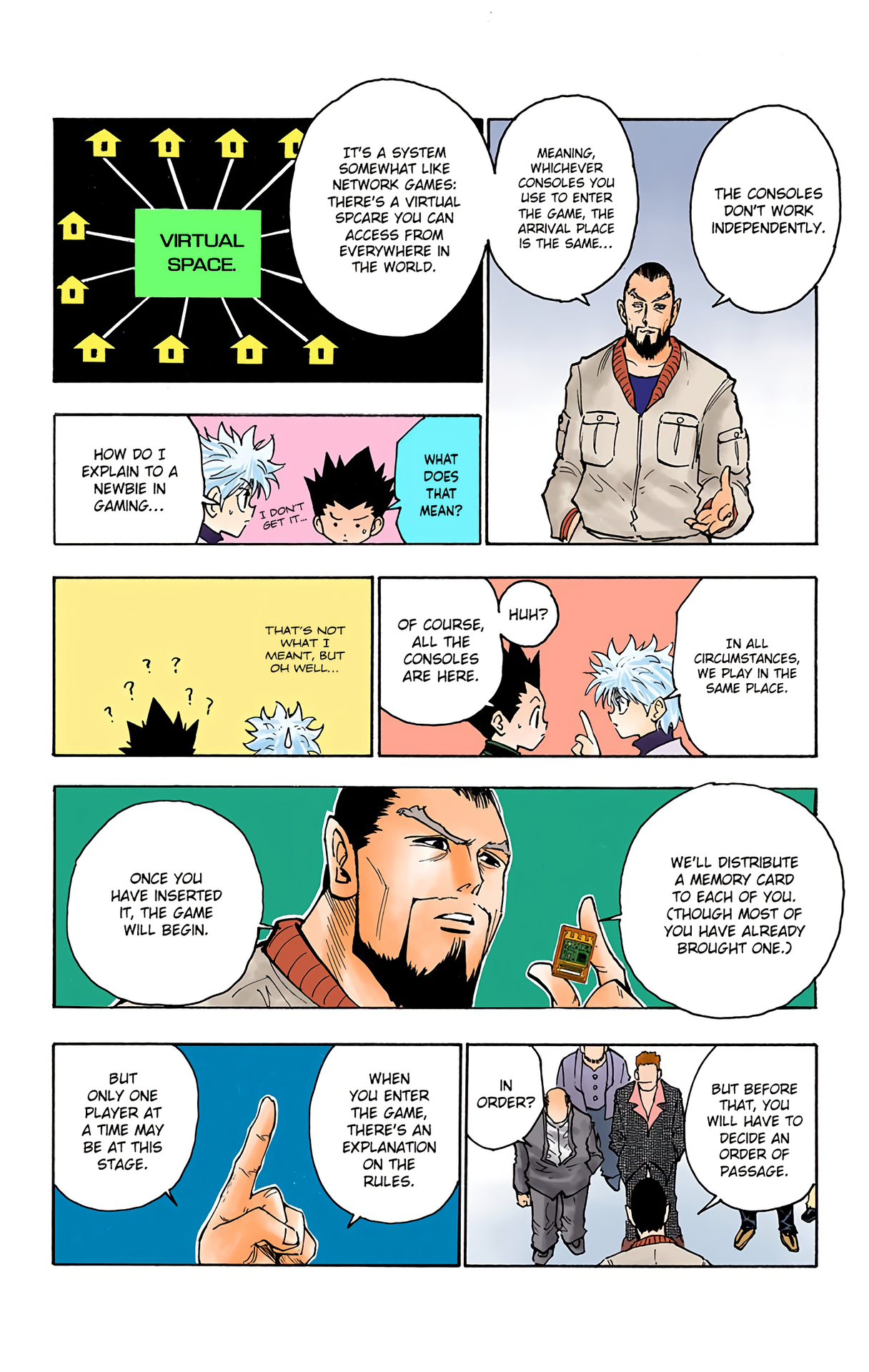 Halaman dari HUNTER x HUNTER (Official Colored) Chapter 126