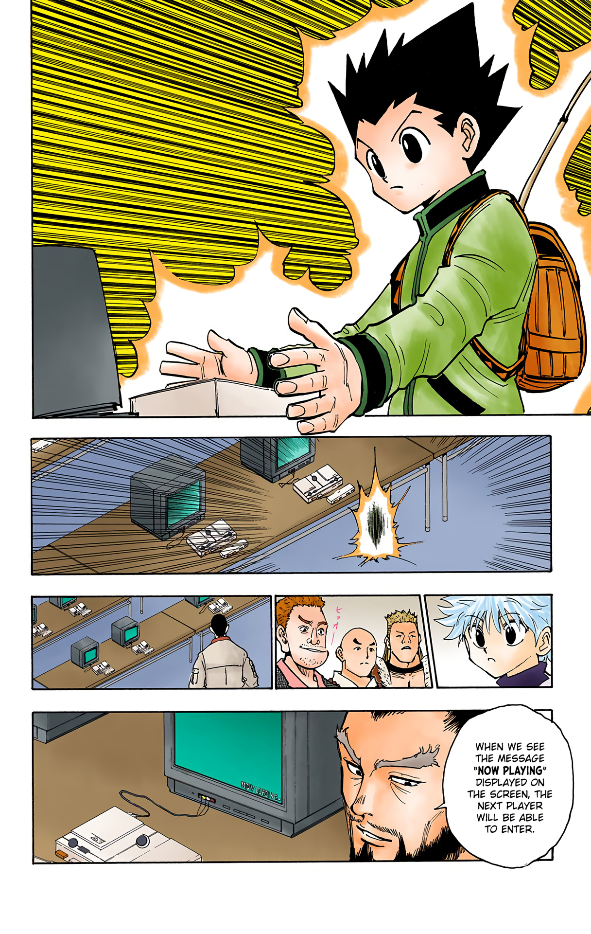Halaman dari HUNTER x HUNTER (Official Colored) Chapter 126
