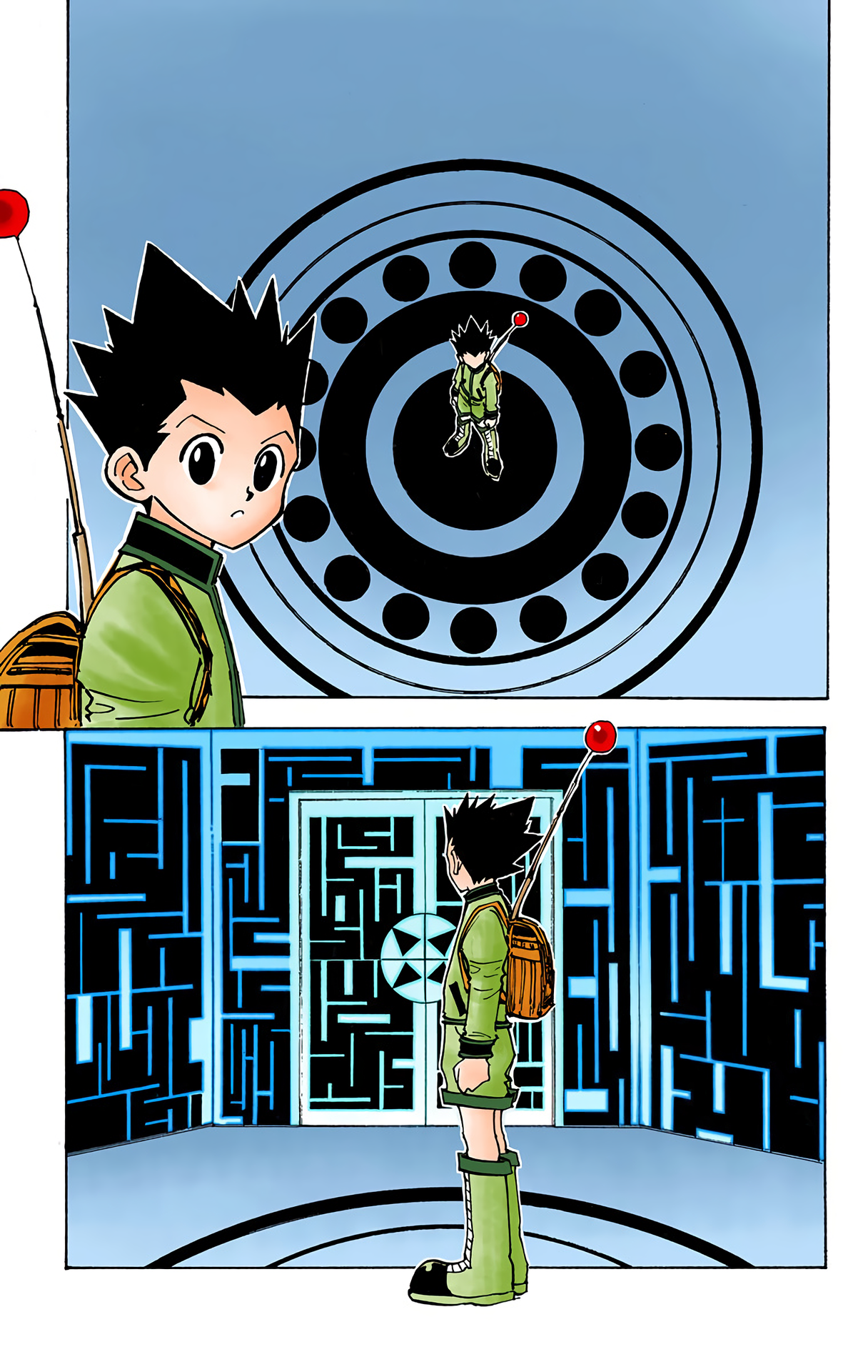 Halaman dari HUNTER x HUNTER (Official Colored) Chapter 126