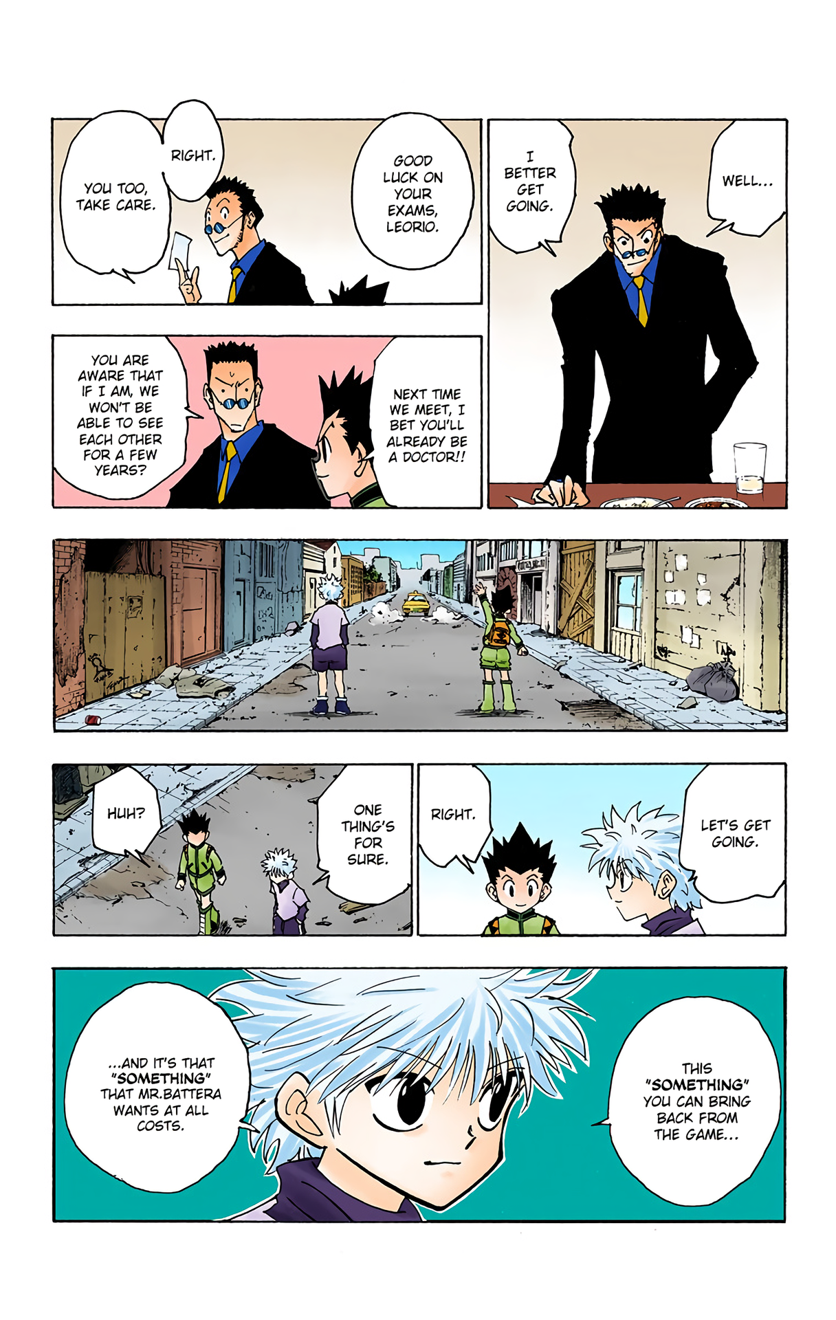 Halaman dari HUNTER x HUNTER (Official Colored) Chapter 126