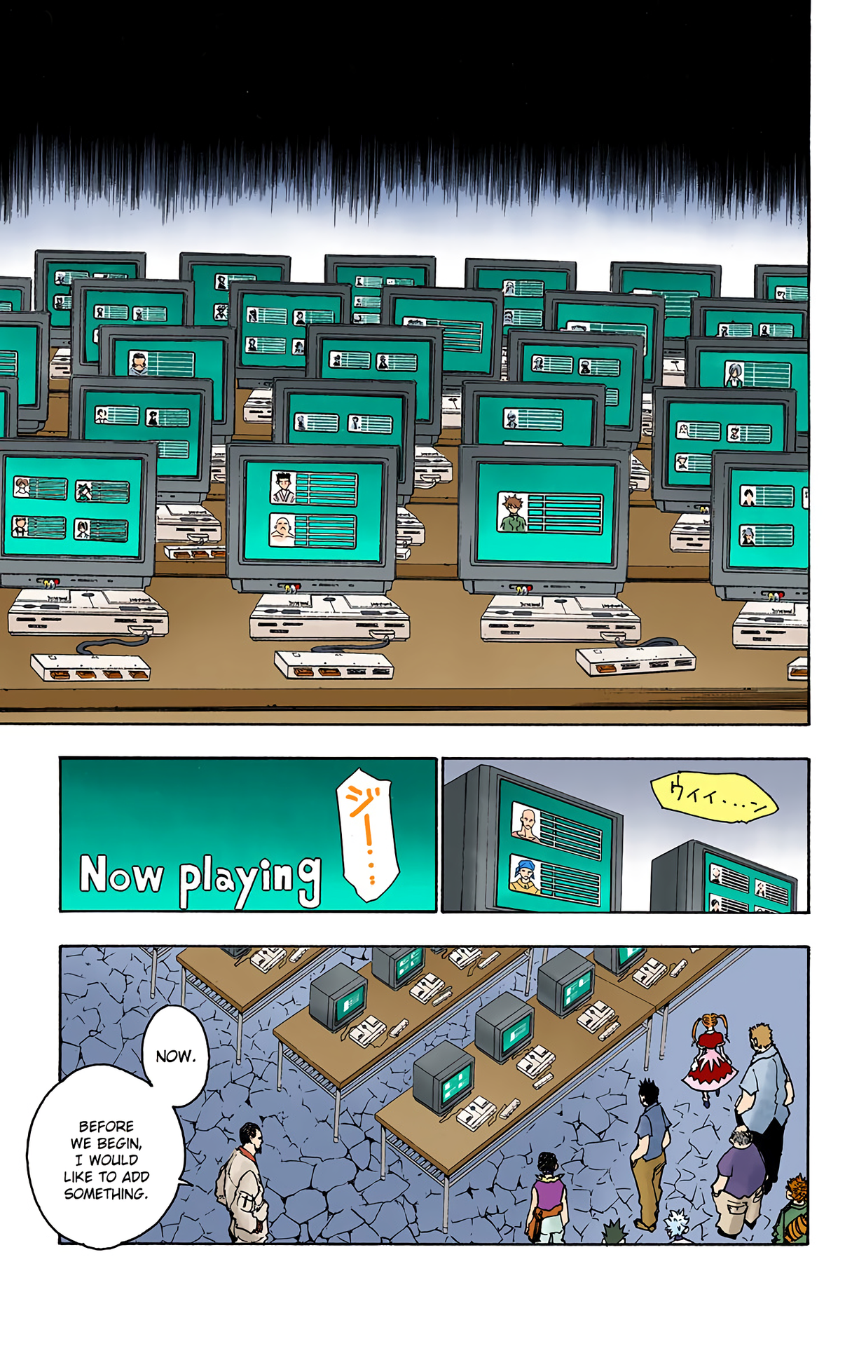 Halaman dari HUNTER x HUNTER (Official Colored) Chapter 126
