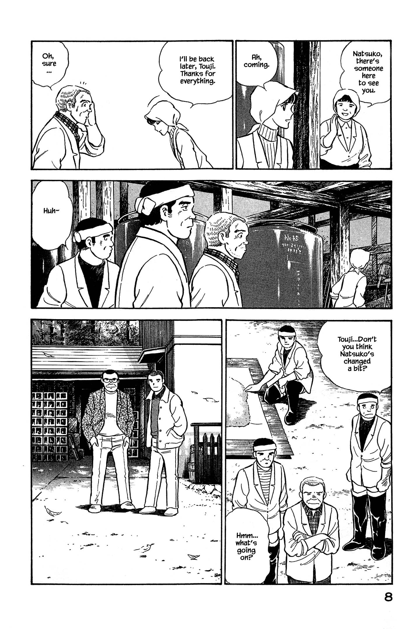Halaman dari Natsuko's Sake Chapter 110