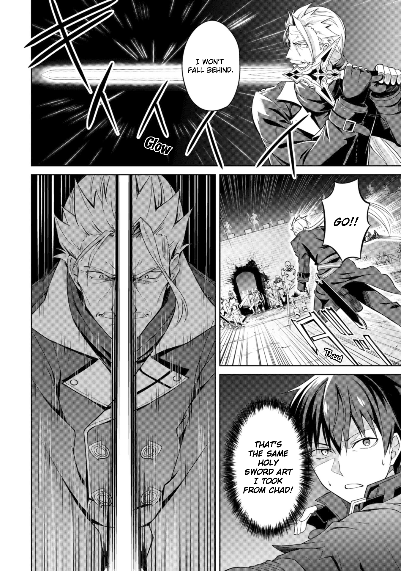 Halaman dari Boushoku no Berserk ~Ore dake Level to Iu Gainen wo Toppa suru~ Chapter 17