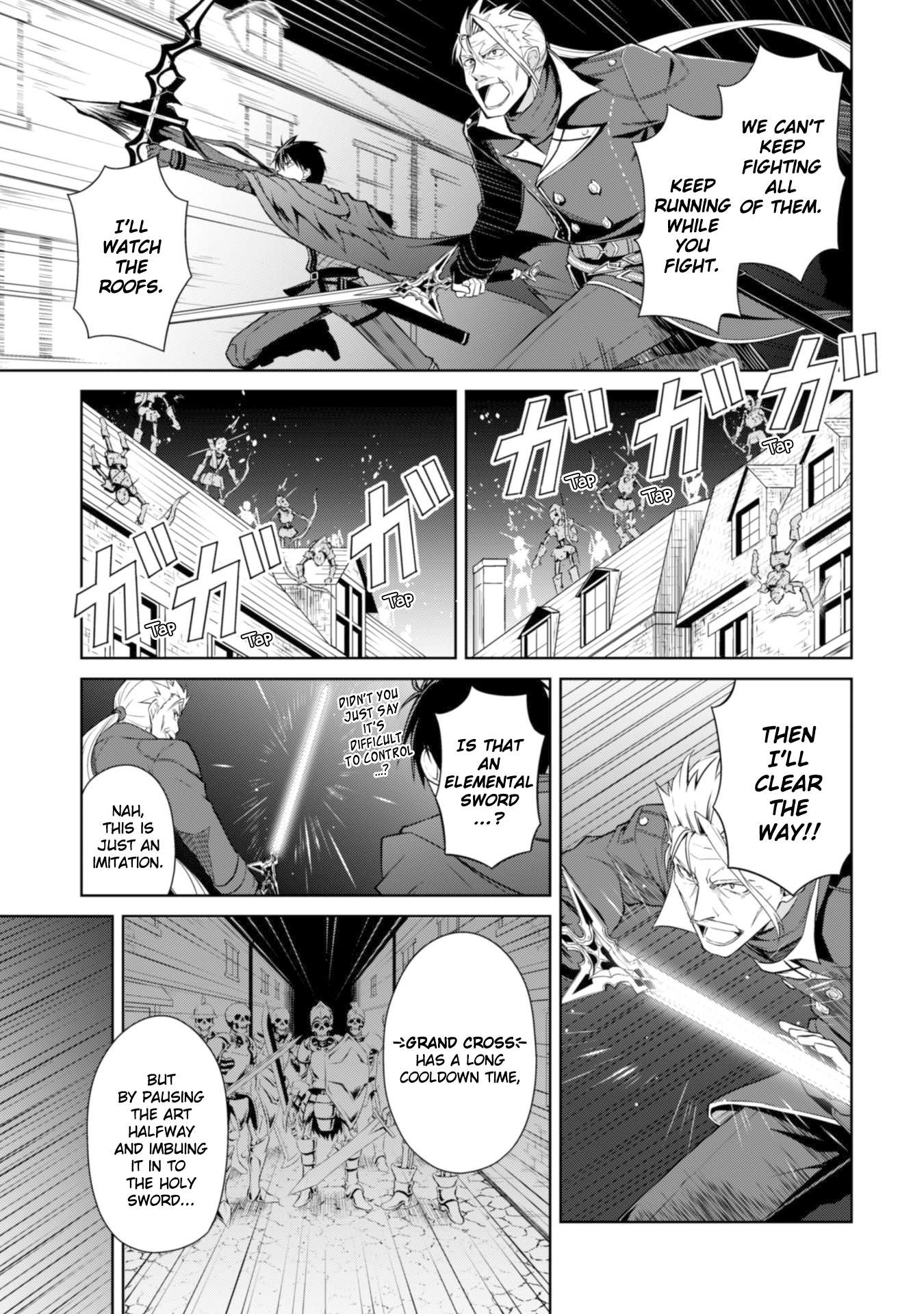 Halaman dari Boushoku no Berserk ~Ore dake Level to Iu Gainen wo Toppa suru~ Chapter 17