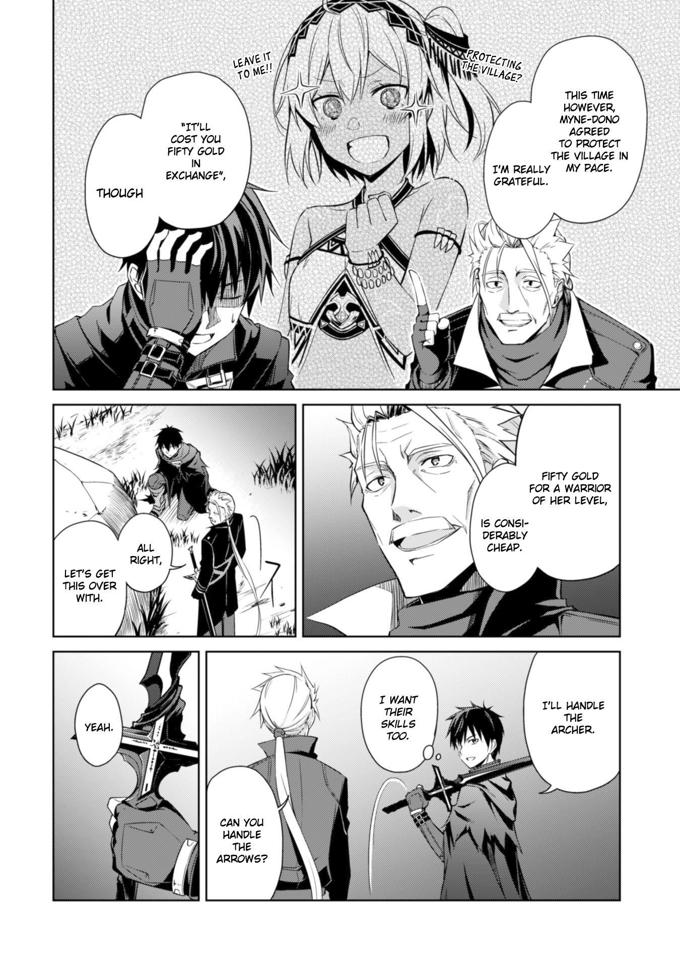 Halaman dari Boushoku no Berserk ~Ore dake Level to Iu Gainen wo Toppa suru~ Chapter 17