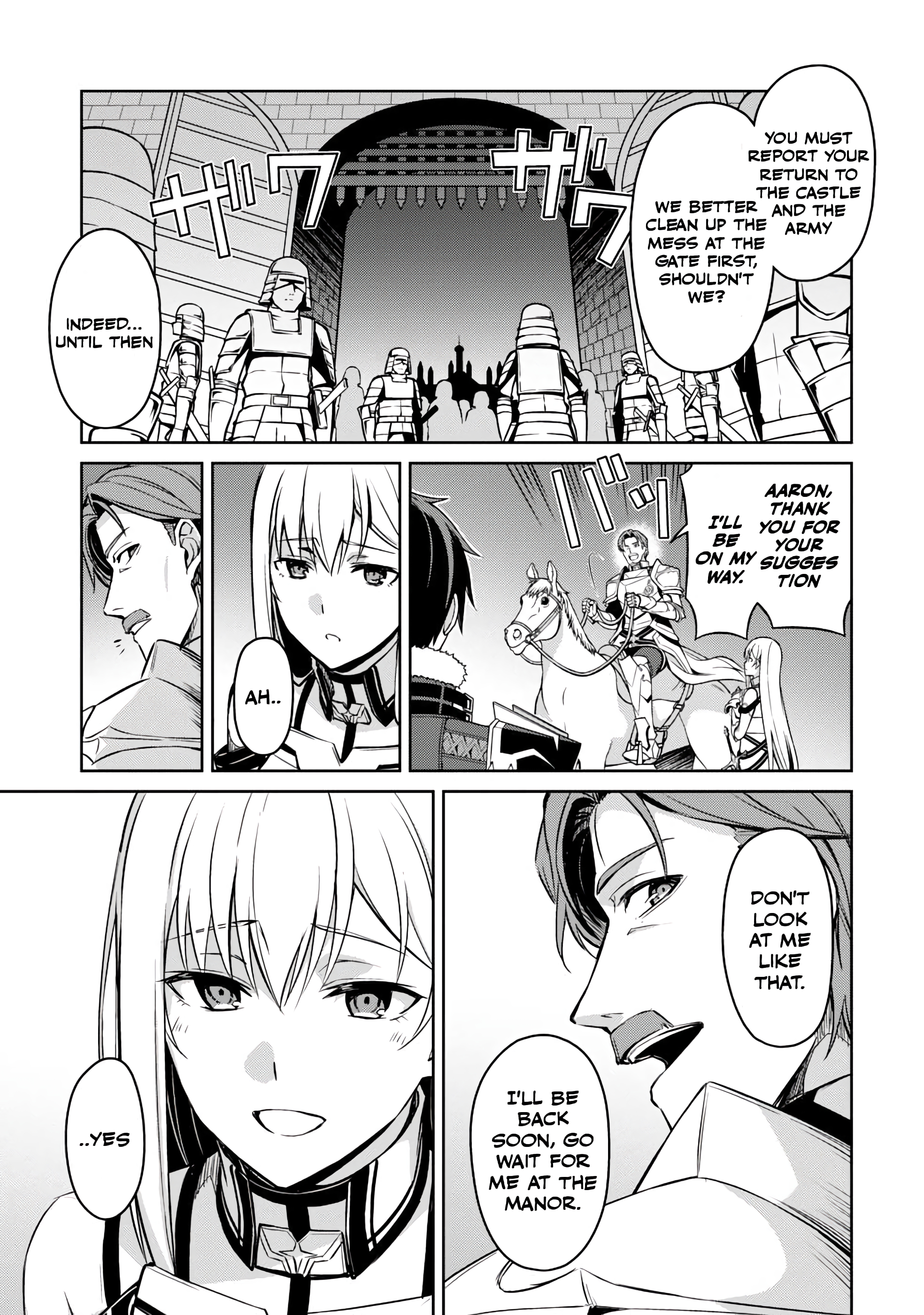 Halaman dari Boushoku no Berserk ~Ore dake Level to Iu Gainen wo Toppa suru~ Chapter 48